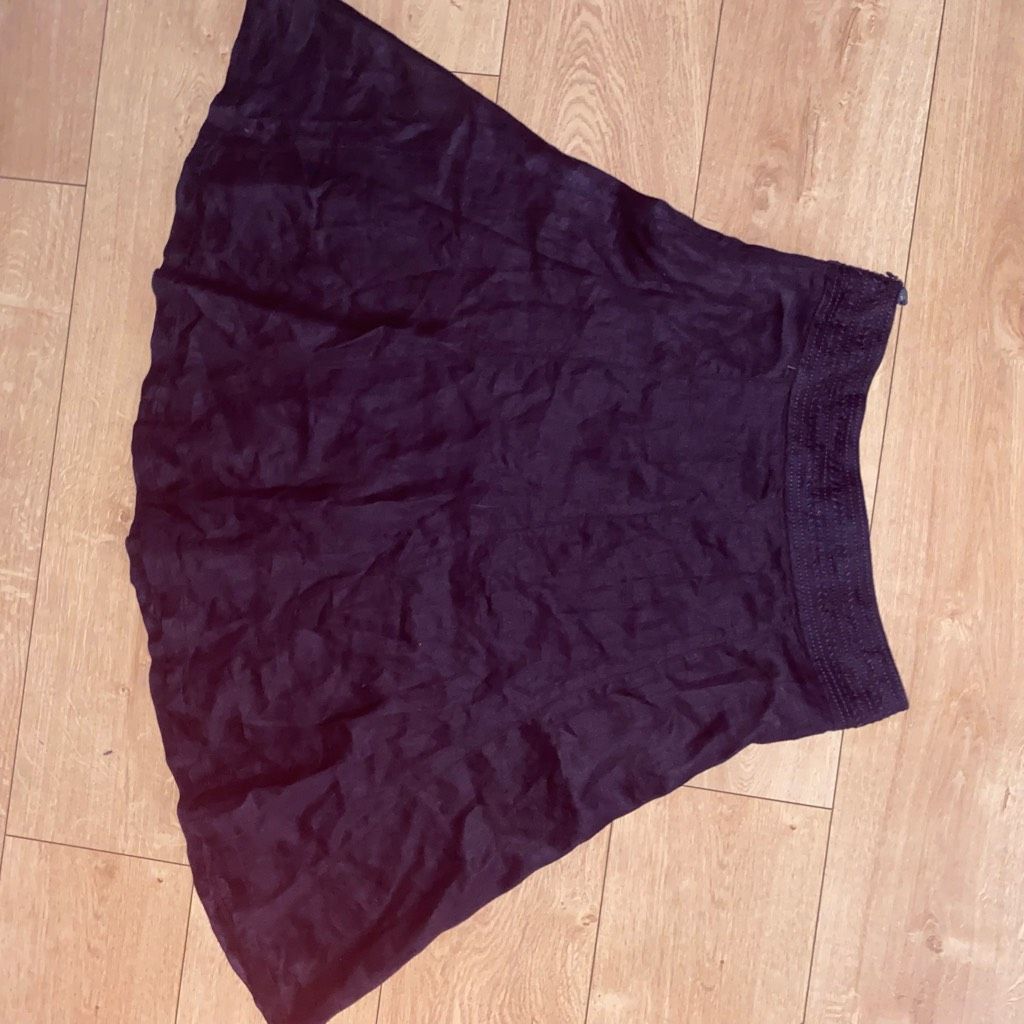 Other More & More NWT Navy Blue A-Line Skirt, Italian, Sz 12 Size 34" / US 12 / IT 48 - 6 Thumbnail