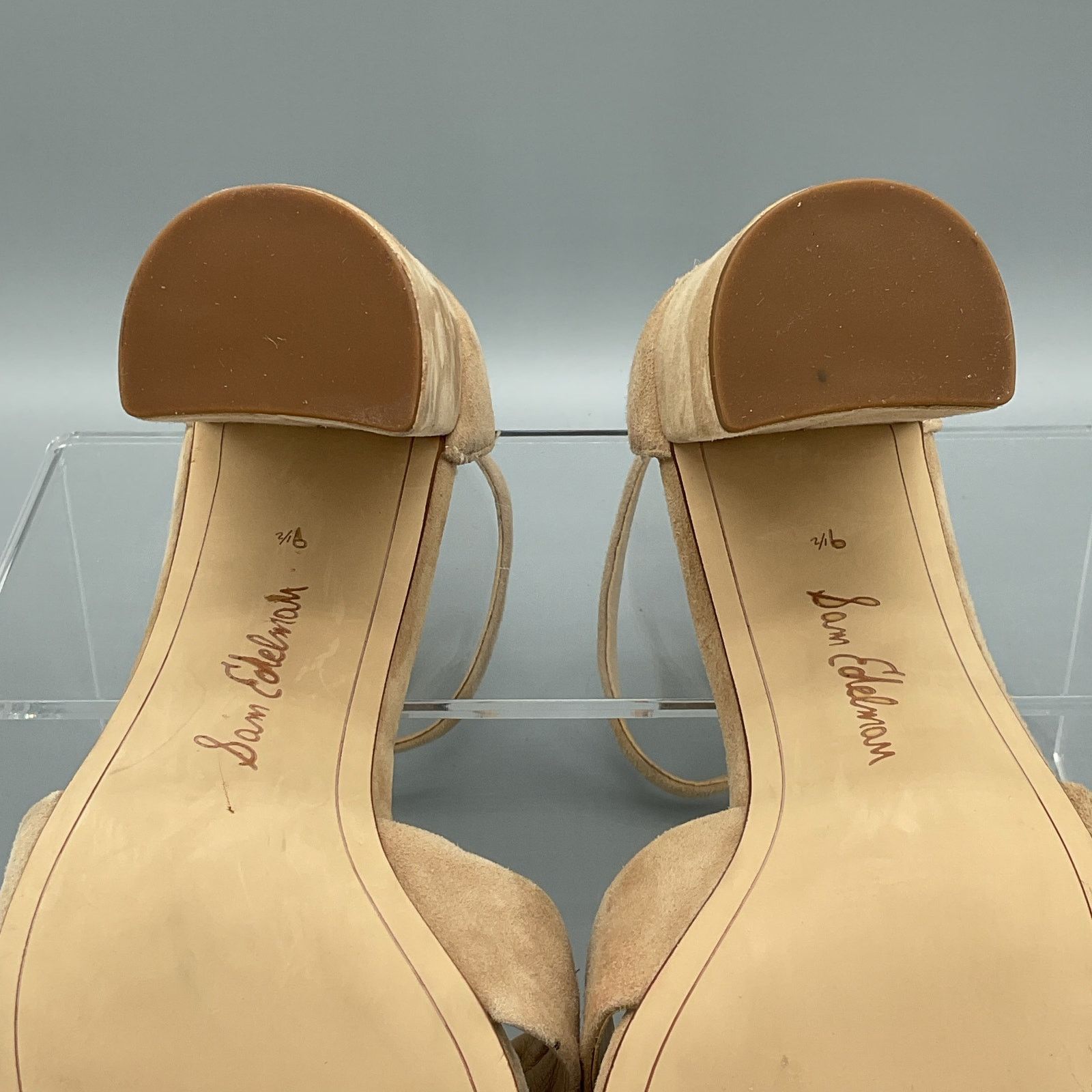 Sam Edelman Sam Edelman Women’s Yancy Ankle Strap Sandals Tan Size 9.5M Size US 11 / IT 41 - 9 Thumbnail