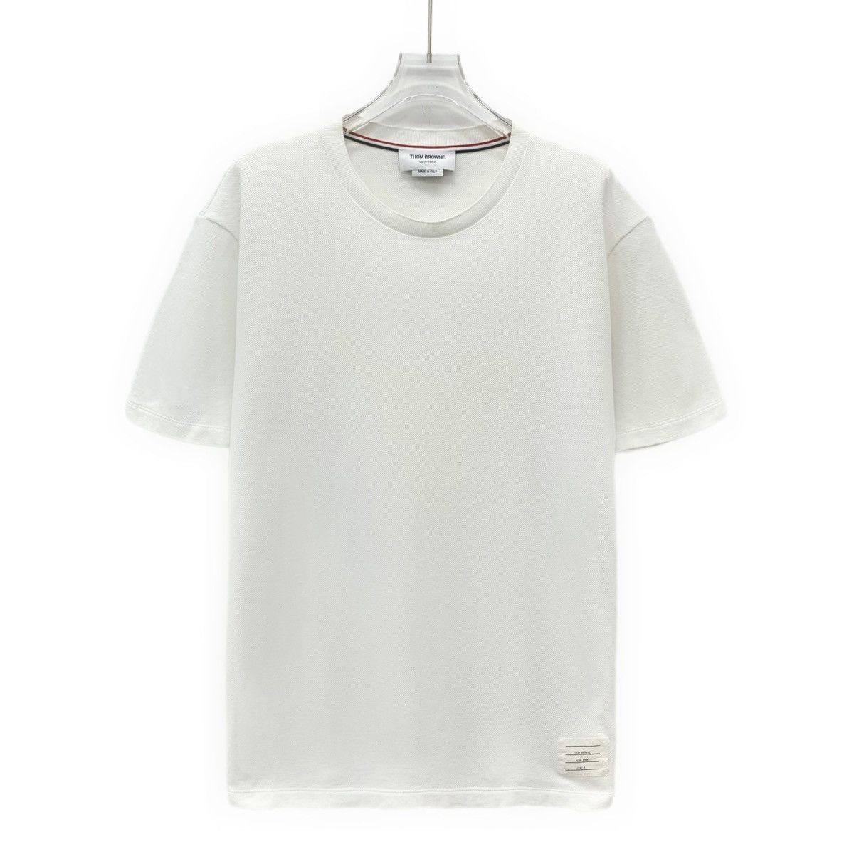 Thom Browne THOM BROWNE White Short Sleeve T-shirt K26WX Size US L / EU 52-54 / 3 - 1 Thumbnail