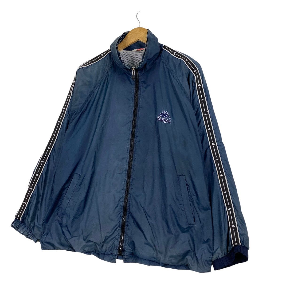 Japanese Brand VINTAGE 90s KAPPA WINDBREAKER BIG LOGO JACKET Size US M / EU 48-50 / 2 - 4 Thumbnail
