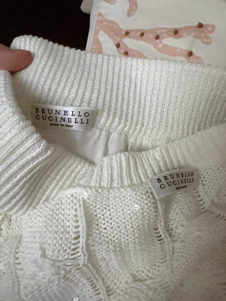 Brunello Cucinelli brunello cucinelli Sequin Knit Set Size M / US 6-8 / IT 42-44 - 6 Thumbnail