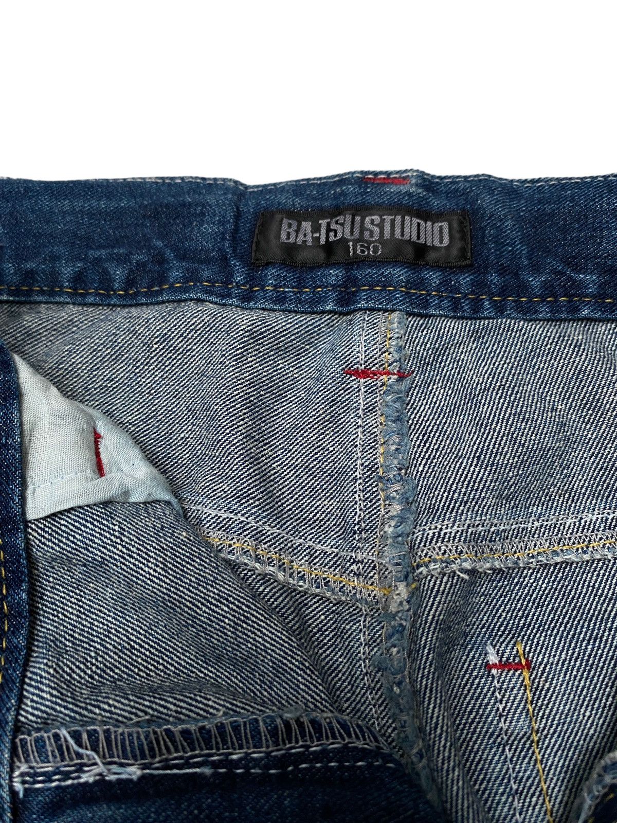 Vintage Vintage Japanese Brand Ba-Tsu Studio Jeans 1990s Size US 29 - 7 Thumbnail