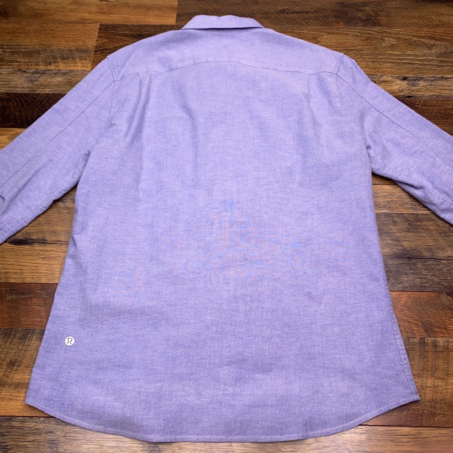 Lululemon Lululemon Shirt Adult Large Blue Oxford Button Up Pocket Mens Size US L / EU 52-54 / 3 - 3 Thumbnail