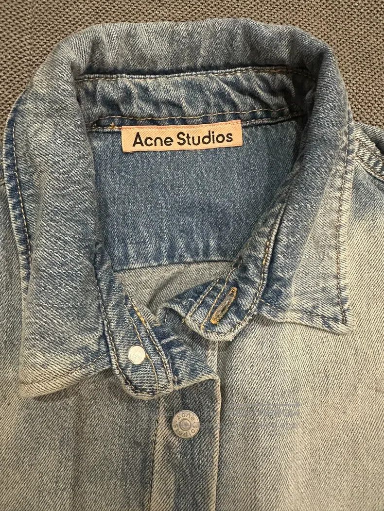 Acne Studios Acne Studio Splatter-Painted Denim Jacket Size US XS / EU 42 / 0 - 6 Thumbnail