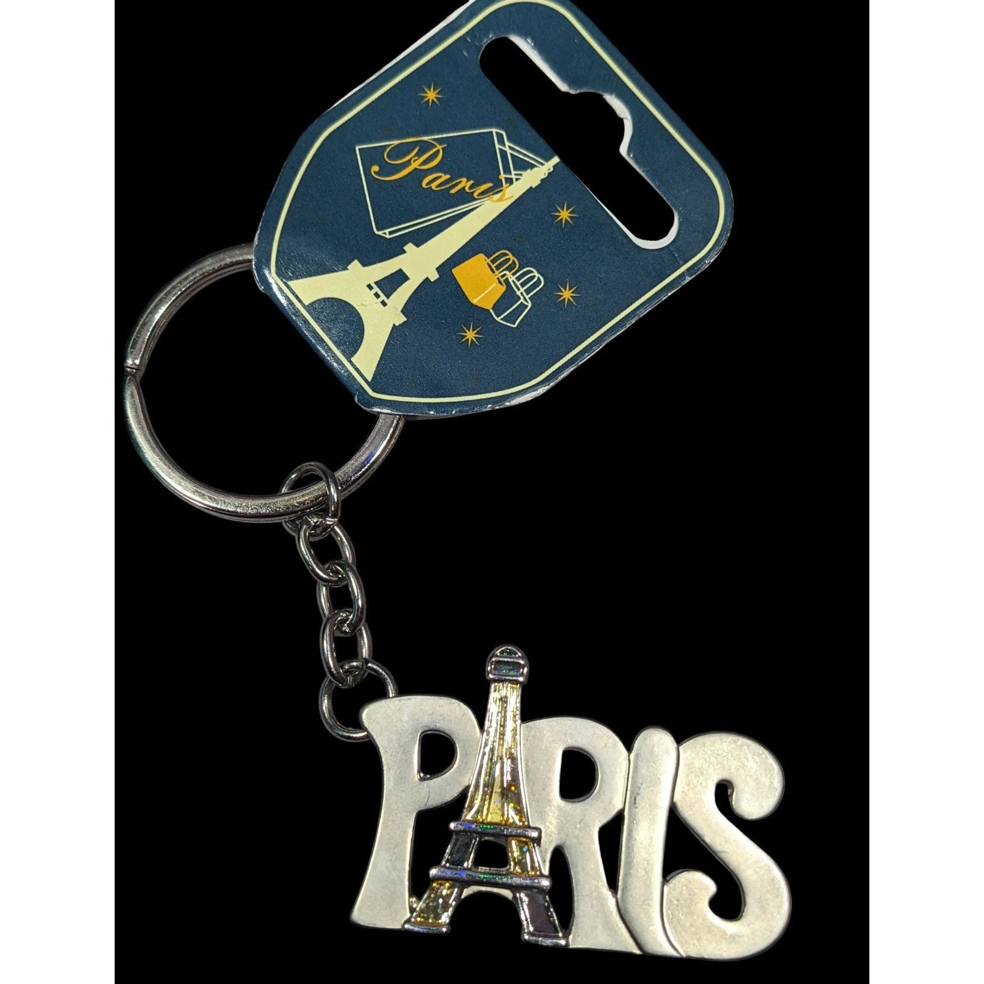 Other Paris France Silver Tone Souvenir Keychain Size ONE SIZE - 1 Thumbnail