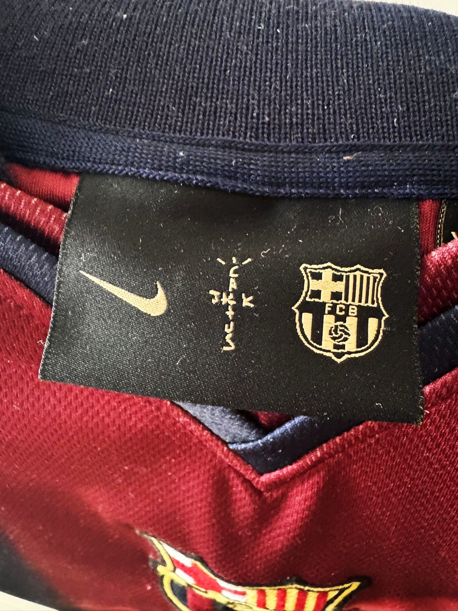 Travis Scott Travis Scott x Nike x Barcelona Retro Home Skeleton Jersey Size US XXL / EU 58 / 5 - 3 Thumbnail