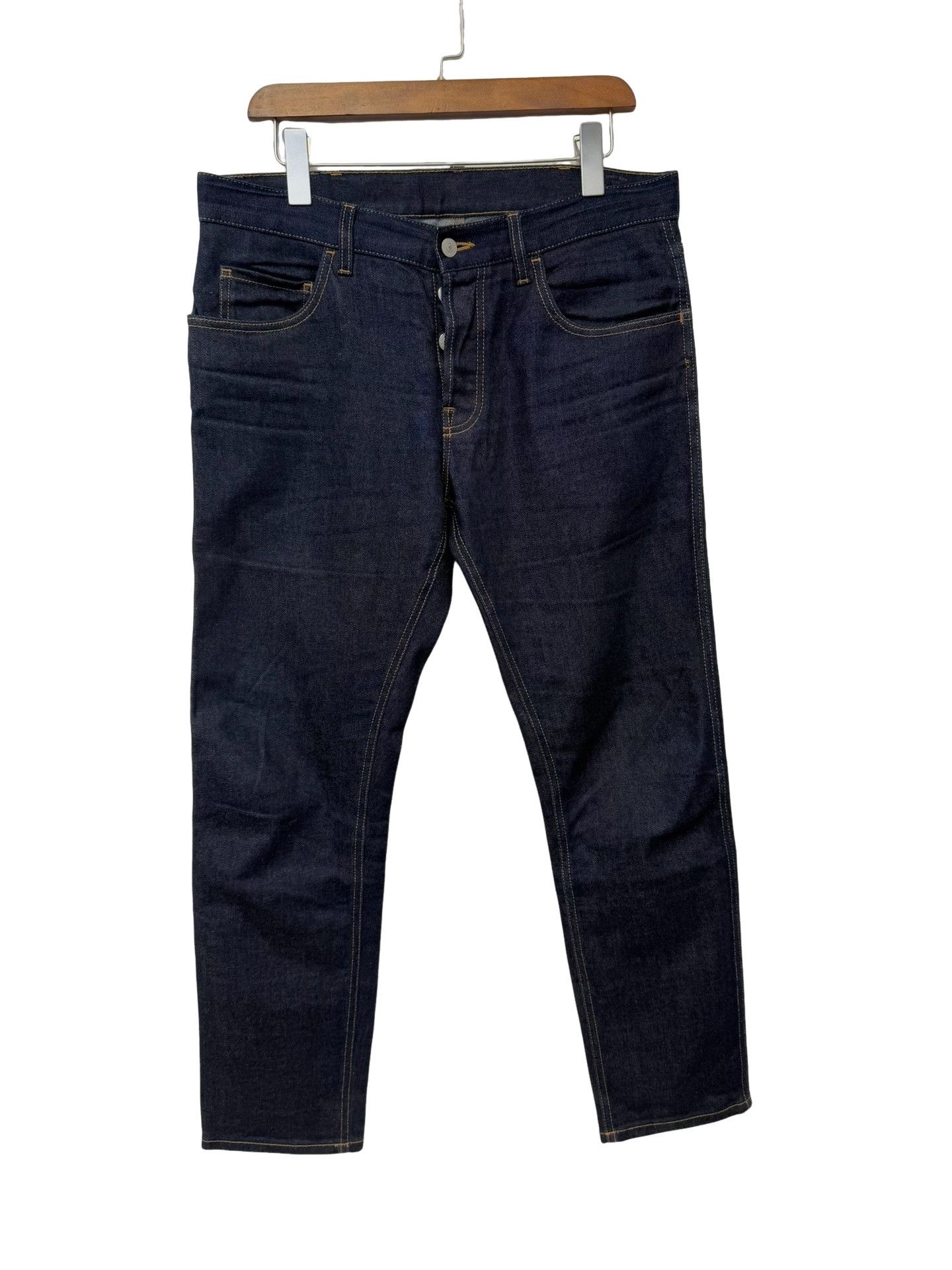Gucci Gucci Tiger Embroidered Denim Jeans Size 34 Size US 34 / EU 50 - 1 Thumbnail