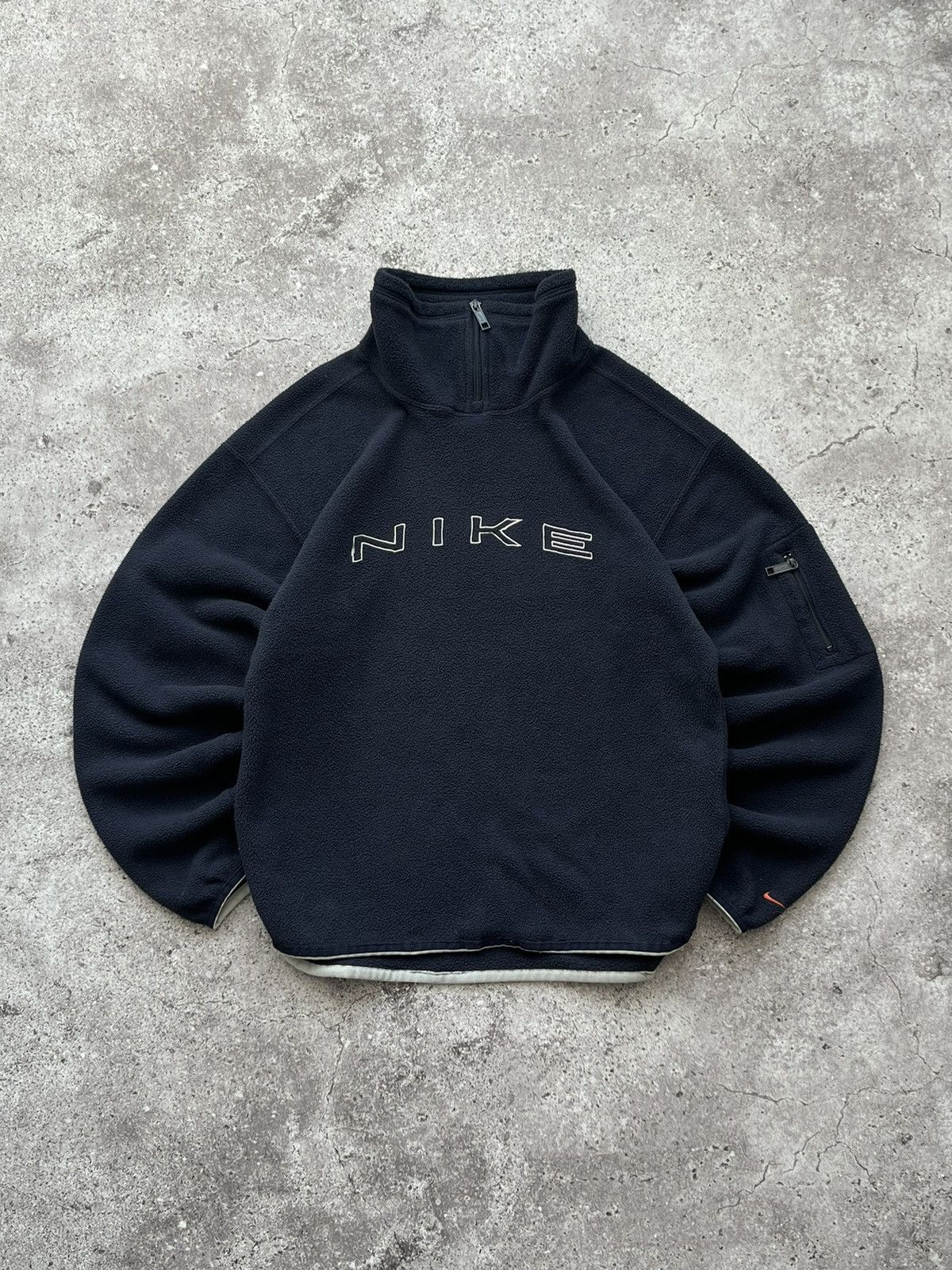 Nike ❗️Grail ❗️Vintage Nike Sherpa fleece sweatshirt Size US S / EU 44-46 / 1 - 2 Thumbnail