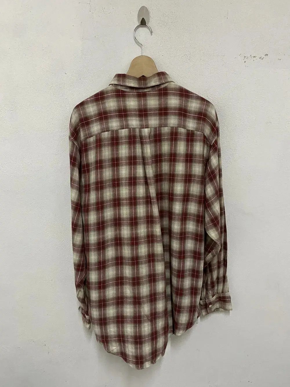 Vintage King & John Plaid Tartan Flannel Shirt Size US L / EU 52-54 / 3 - 8 Thumbnail