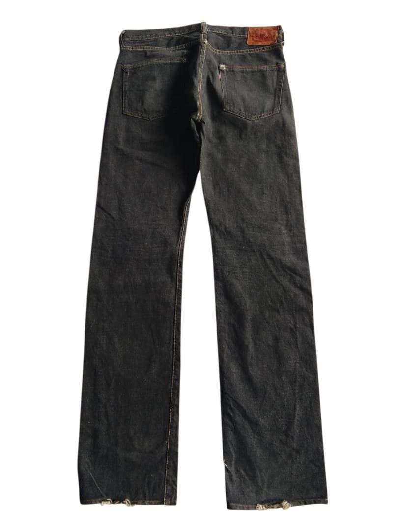 Kapital FAB FOUR 5109XX SELVEDGE SKULL BUTTON FLY RAW JAPANESE DENIM Size US 32 / EU 48 - 2 Thumbnail