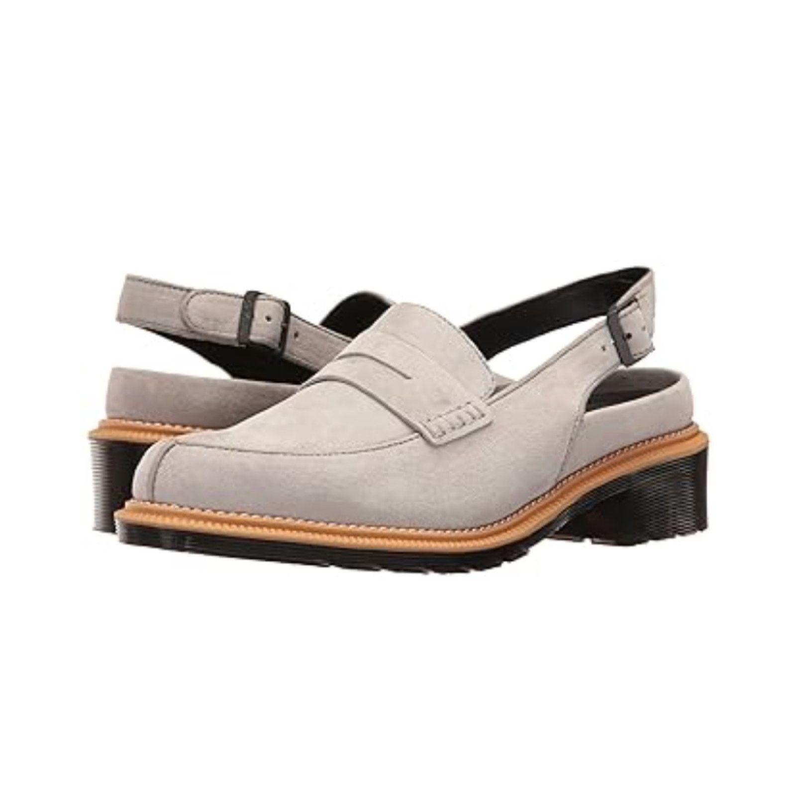 Dr. Martens Dr. Martens Romana Morana Slingback Penny Sandal 8 Mid Gray Size US 8 / IT 38 - 1 Thumbnail