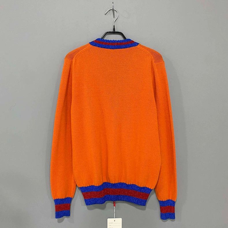 Gucci Gucci Orange wool cardigan coat 2506-Nextarrow Size S / US 4 / IT 40 - 3 Thumbnail