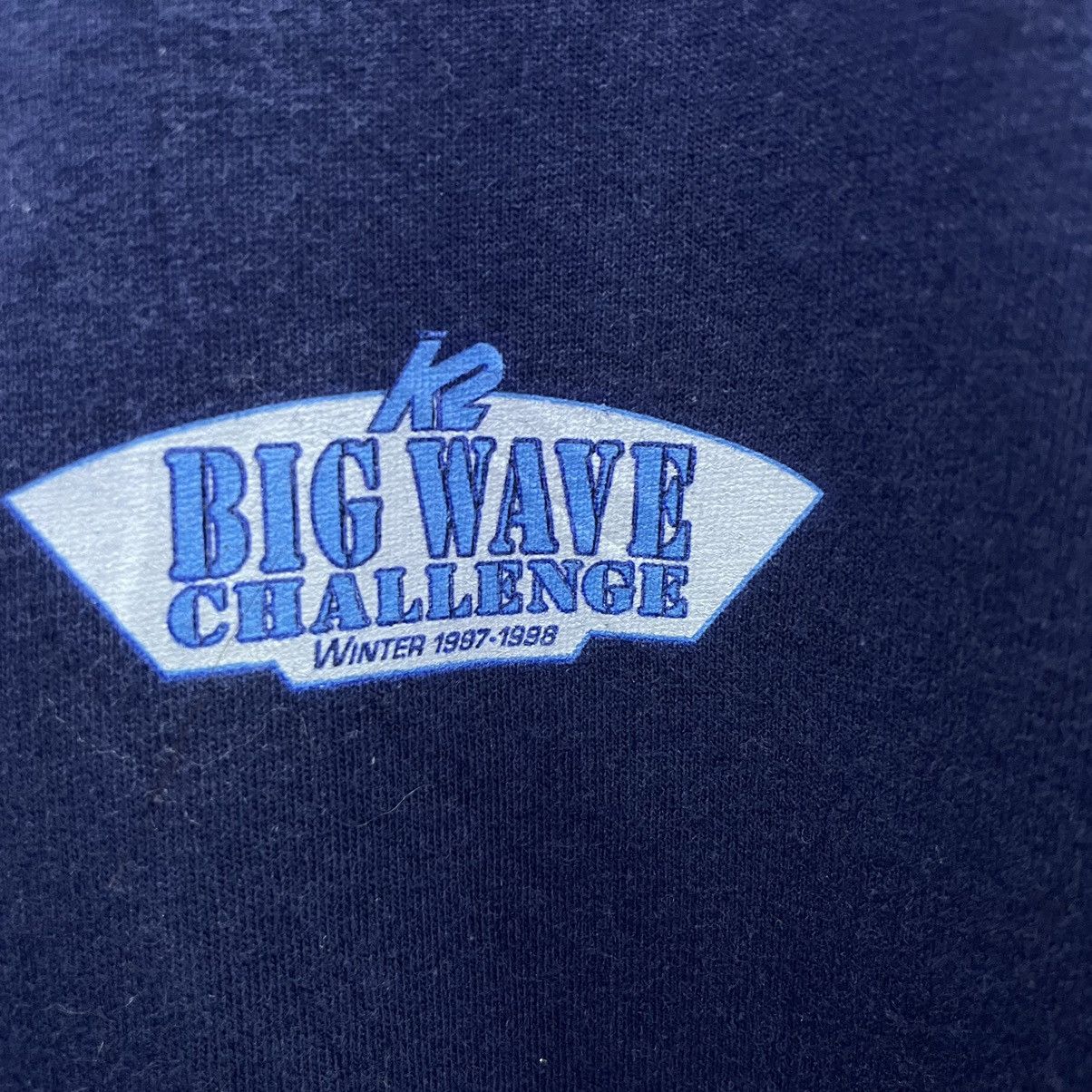 Vintage Vintage 1997 K2 Big Wave Challenge Ski & Snowboard T Shirt Size US M / EU 48-50 / 2 - 6 Thumbnail