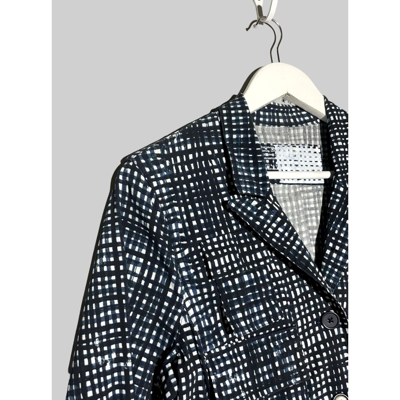Vintage Rundholz Blazer Women XS Black Button Pockets Multi Pocket Jacket Slim Regular Vintage No Size XS / US 0-2 / IT 36-38 - 4 Thumbnail