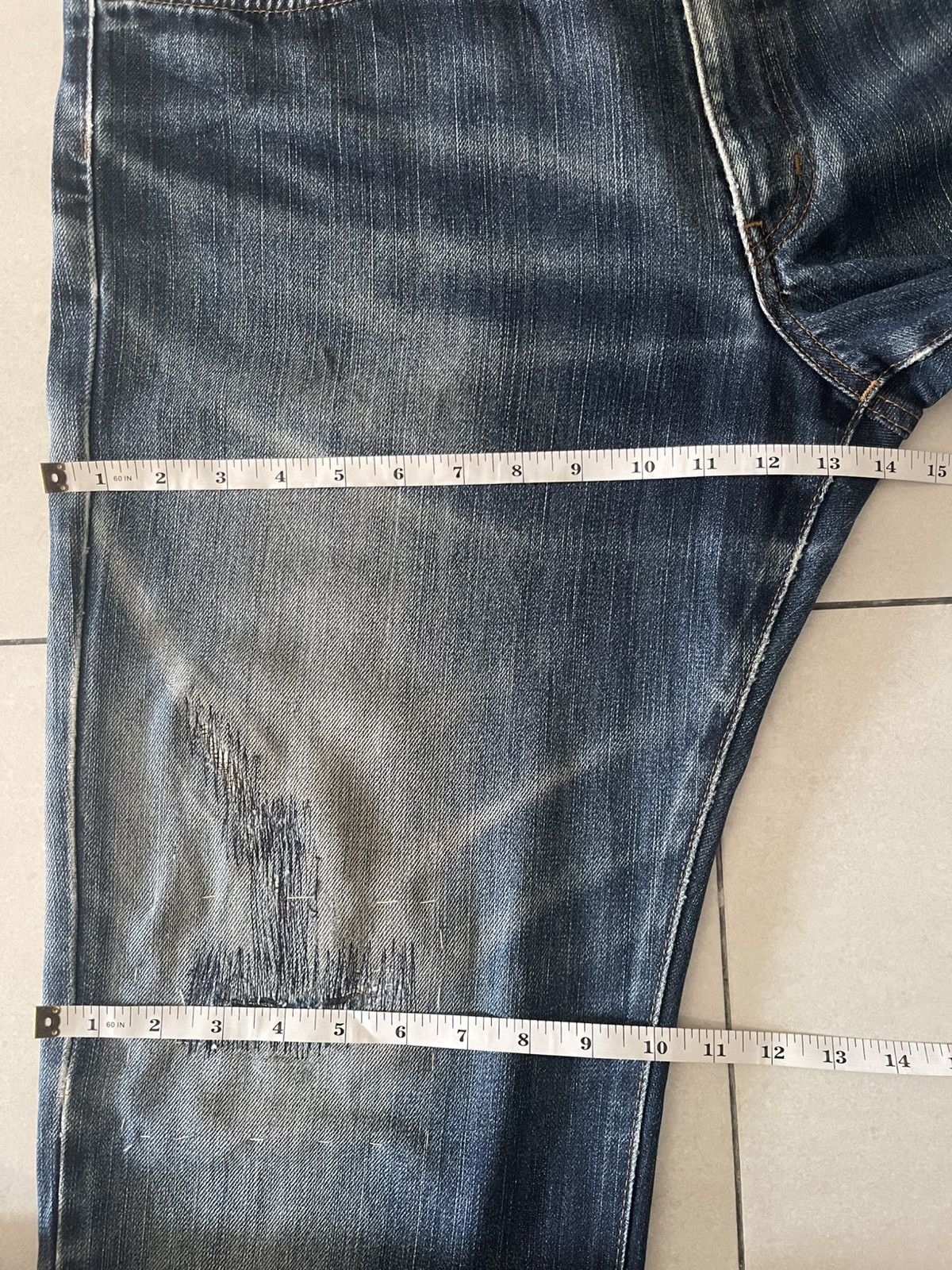 Edwin Vintage Edwin International Basic 404 Denim Made in Japan Size US 35 - 14 Thumbnail
