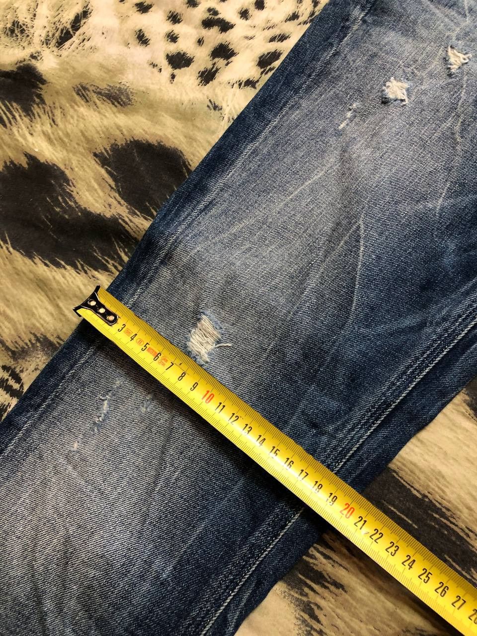 G-Star G STAR Blue Faded Distressed Denim Jeans STREETWEAR Size US 31 - 8 Thumbnail