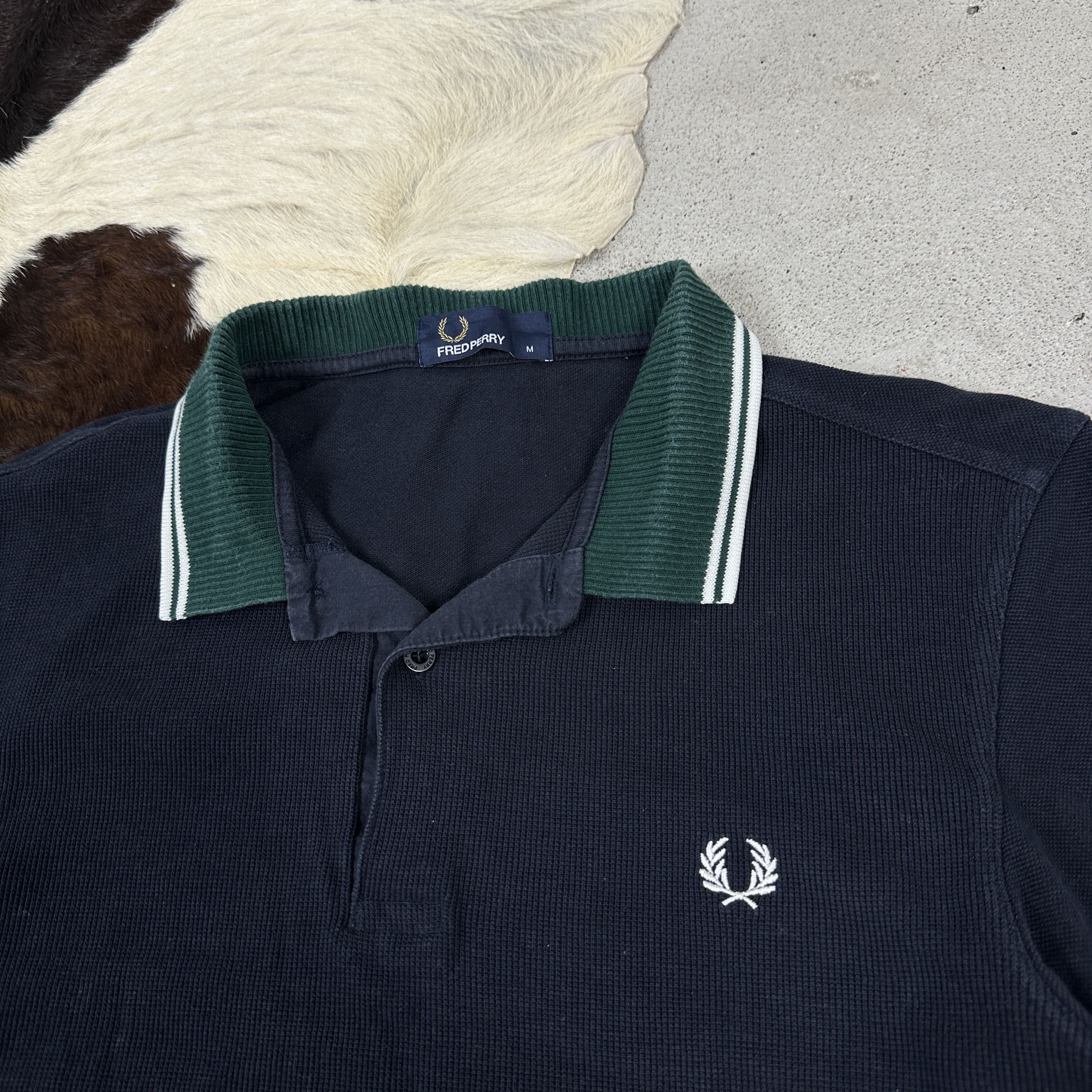 Fred Perry × Vintage Vintage Casual Streetwear Y2K Fred Perry Polo T-shirt Size US M / EU 48-50 / 2 - 2 Thumbnail