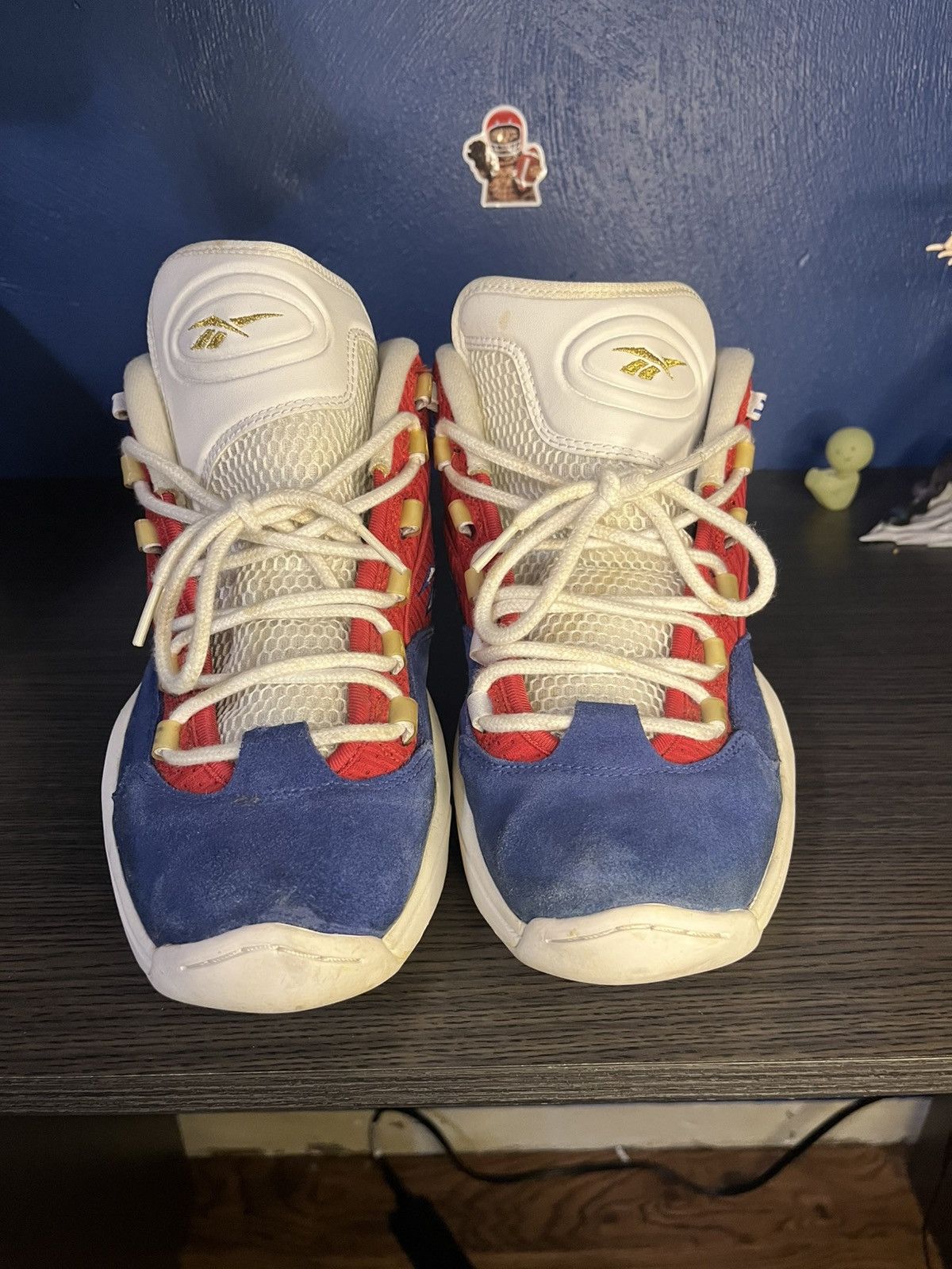 Reebok Reebok Question Mid Limited Allen Iverson Size US 9.5 / EU 42-43 - 1 Thumbnail