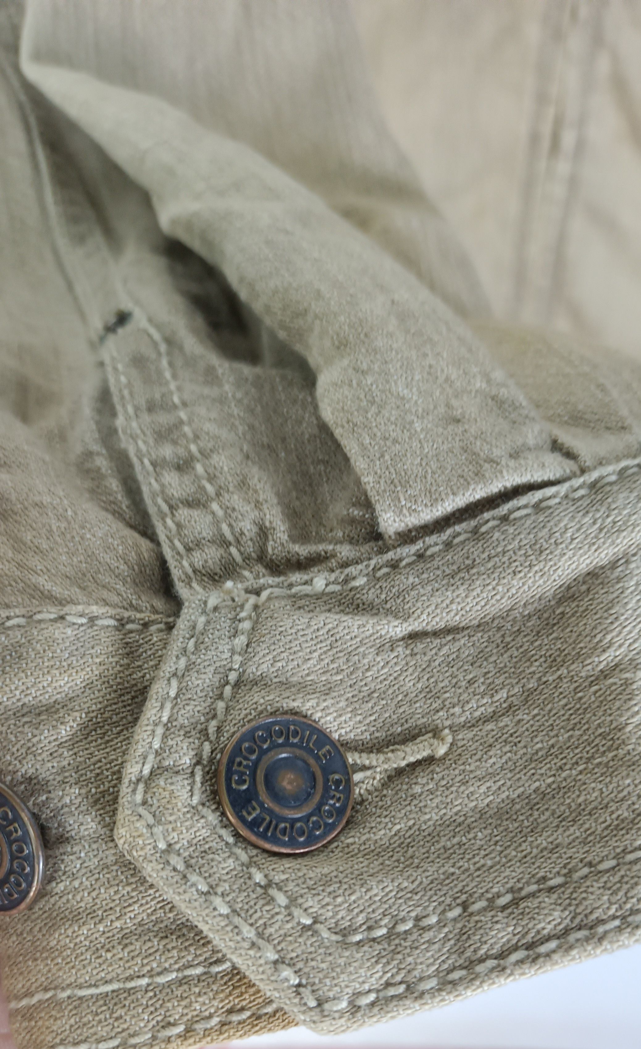 Japanese Brand Crocodile Men Denim Zipper Jacket Size US M / EU 48-50 / 2 - 8 Thumbnail