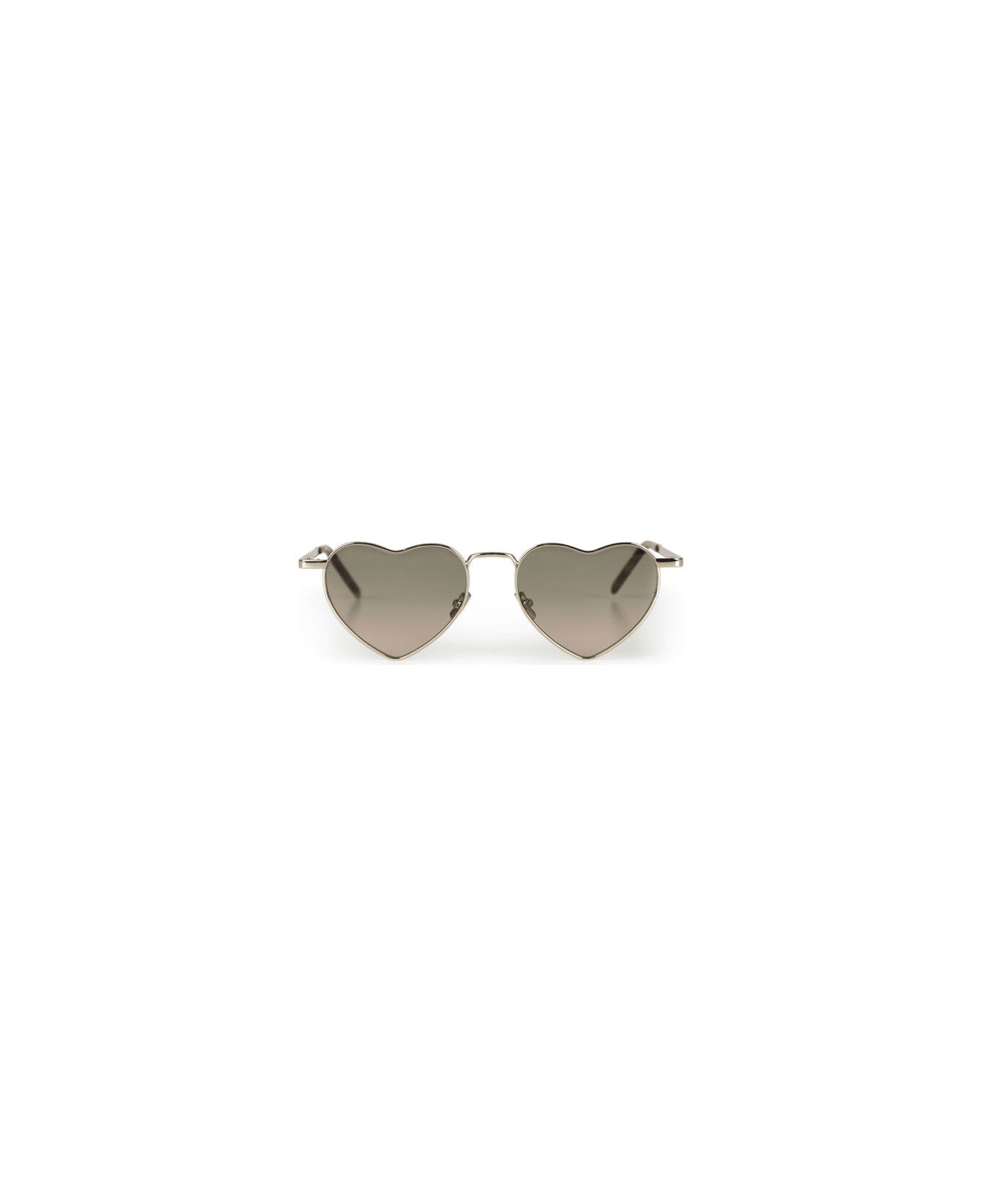 Saint Laurent Paris o1bcso1str0426 Size:OS/Loulou Sunglasses in Light Gold Size ONE SIZE - 3 Thumbnail