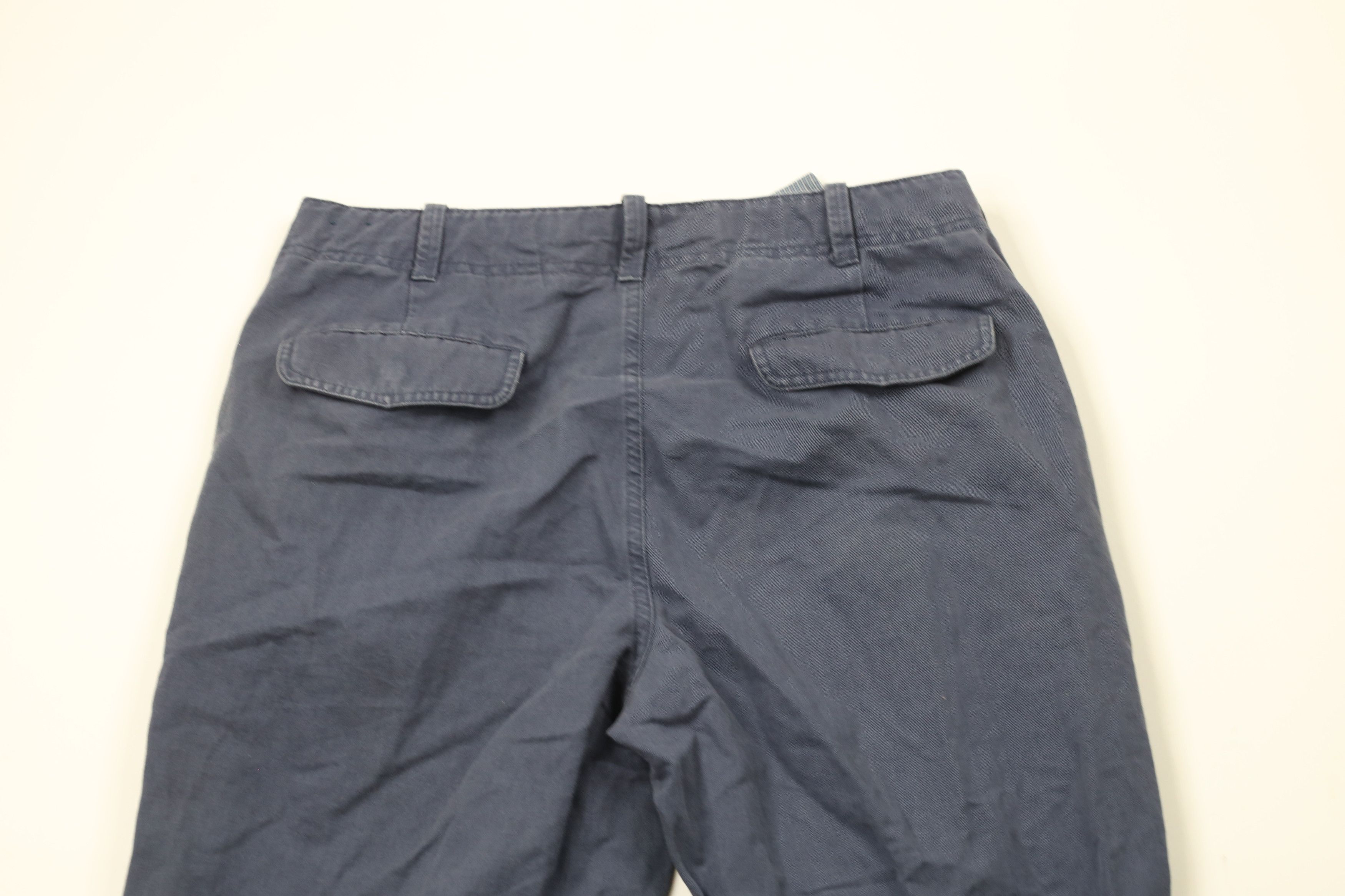Brooks Brothers × Vintage Brooks Brothers Linen Blend Chinos Beach Harem Pants Blue Size US 34 / EU 50 - 9 Thumbnail