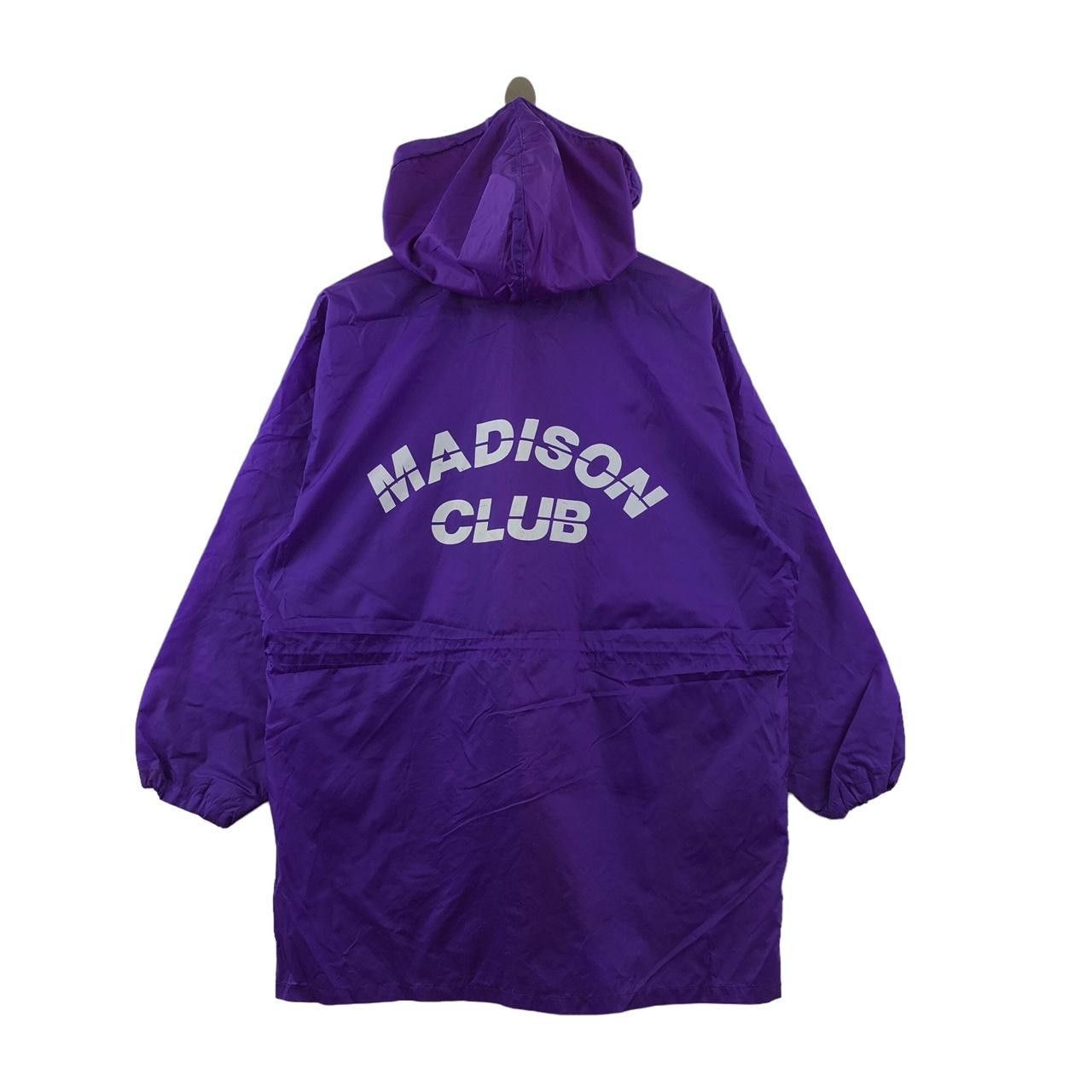 Madison THE MADISON CLUB Windbreaker Purple Parka Hoodie Jacket Size XL / US 12-14 / IT 48-50 - 1 Thumbnail