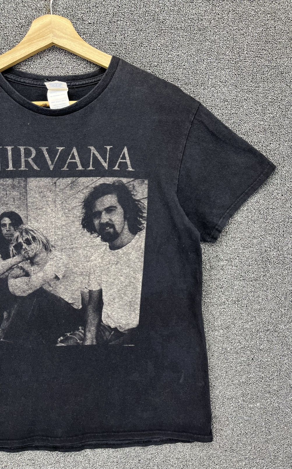 Band Tees Nirvana Line Up Punk Rock Band Tees T Shirts Size US M / EU 48-50 / 2 - 4 Thumbnail