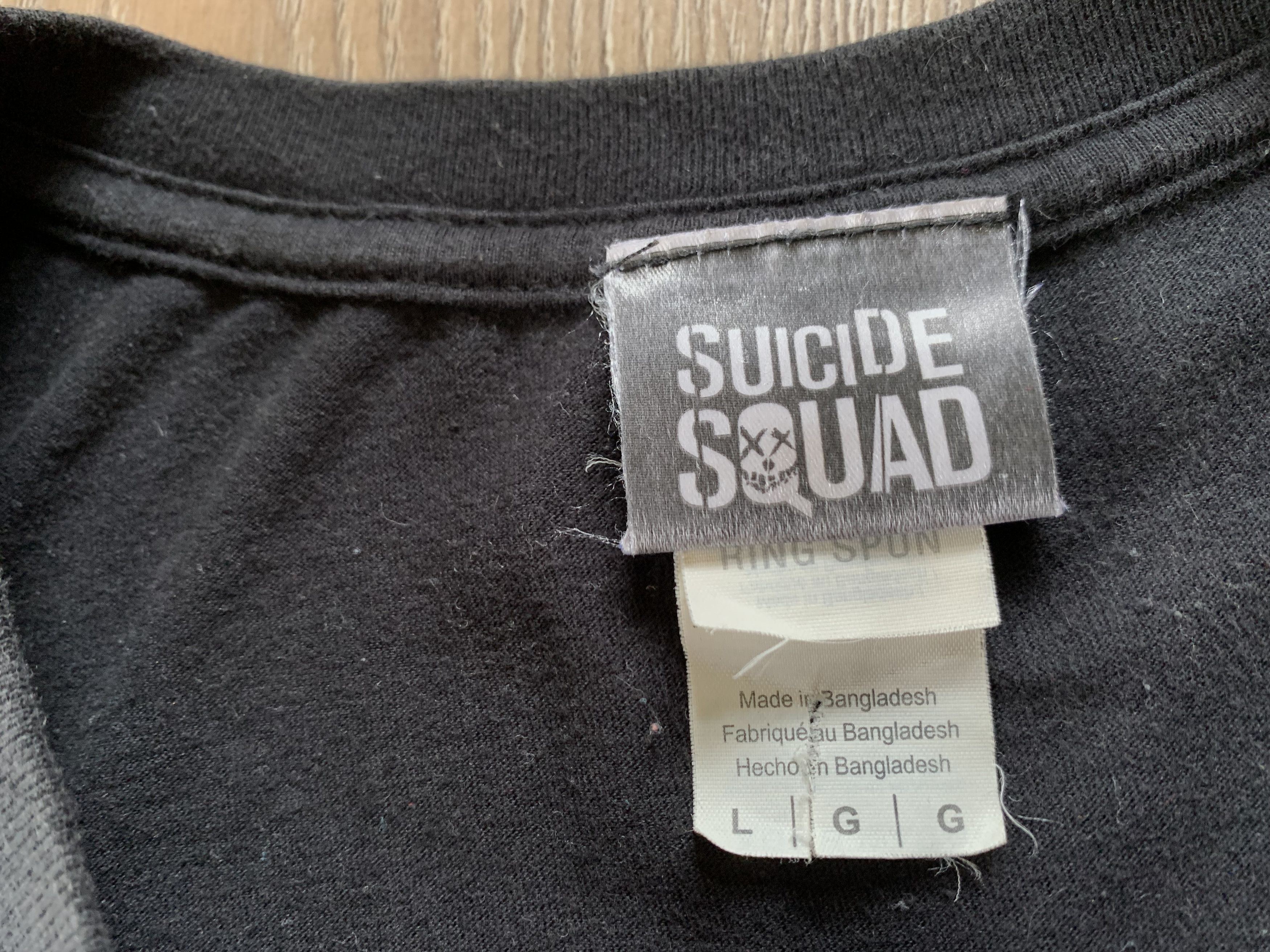 Vintage Suicide Squad Harley Quinn Distressed T Shirt