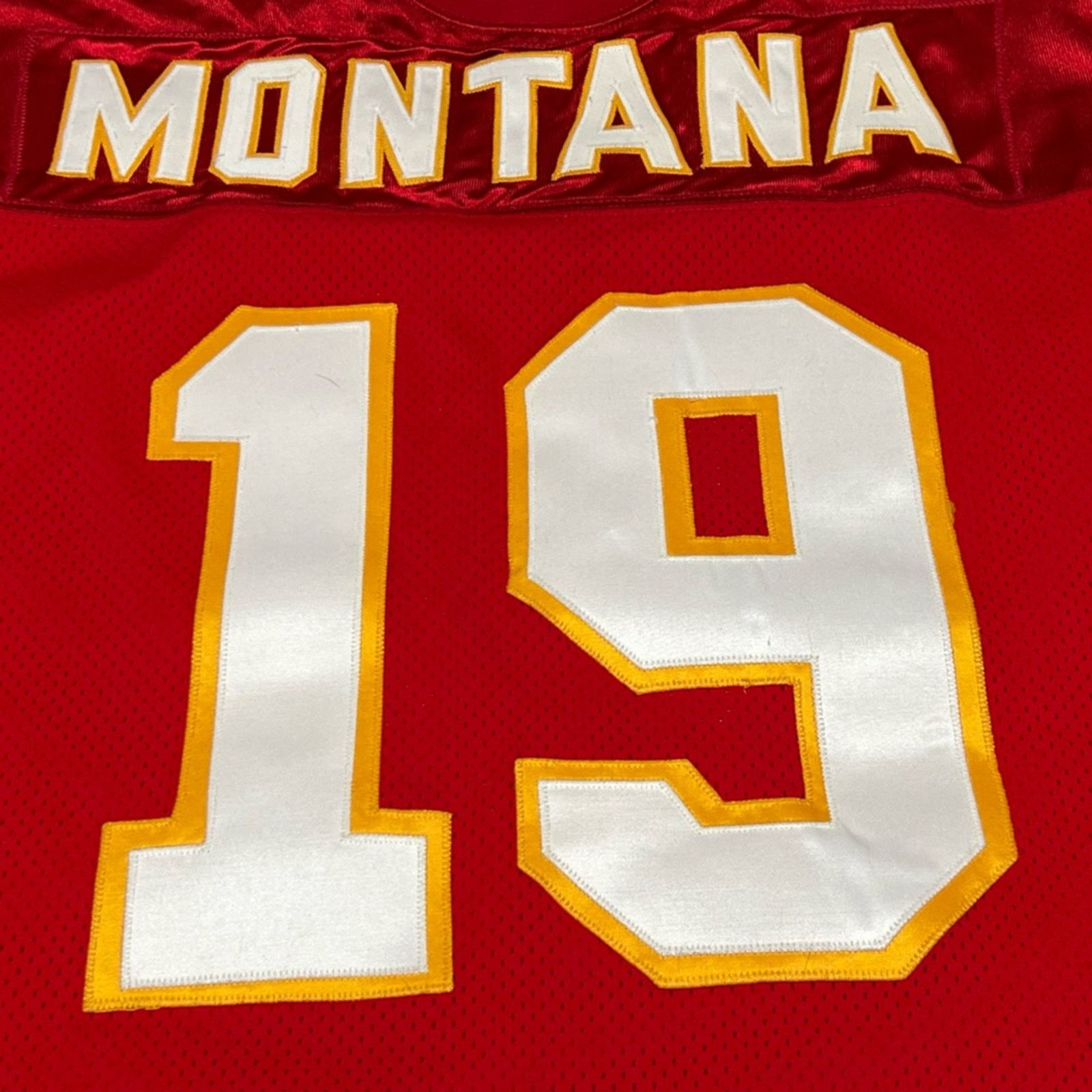 Wilson Wilson Pro Line Authentic #19 JOE MONTANA Chiefs Jersey Size US XL / EU 56 / 4 - 9 Thumbnail