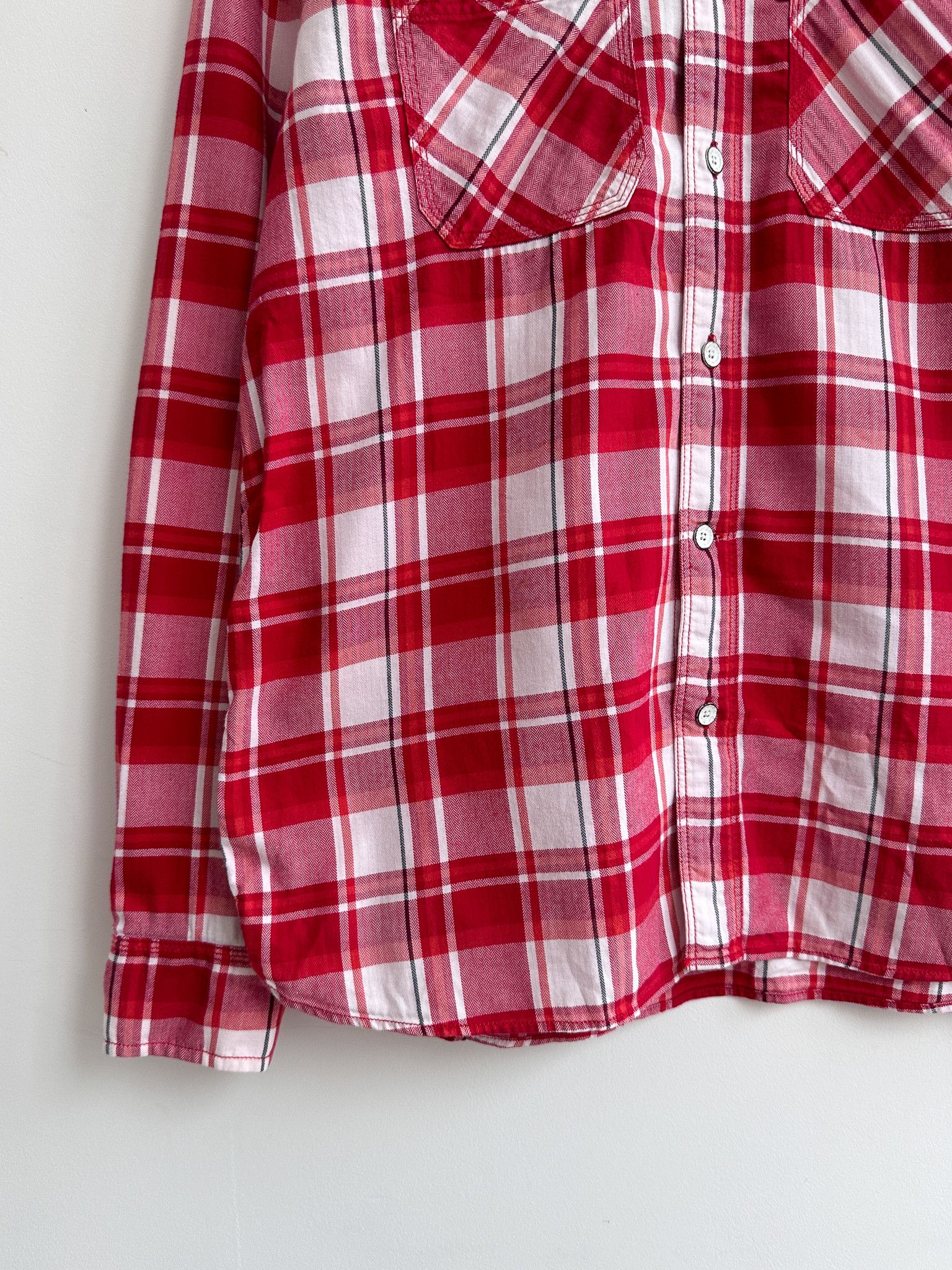 Levi's Vintage Levi's Red Check Shirt Size US M / EU 48-50 / 2 - 4 Thumbnail