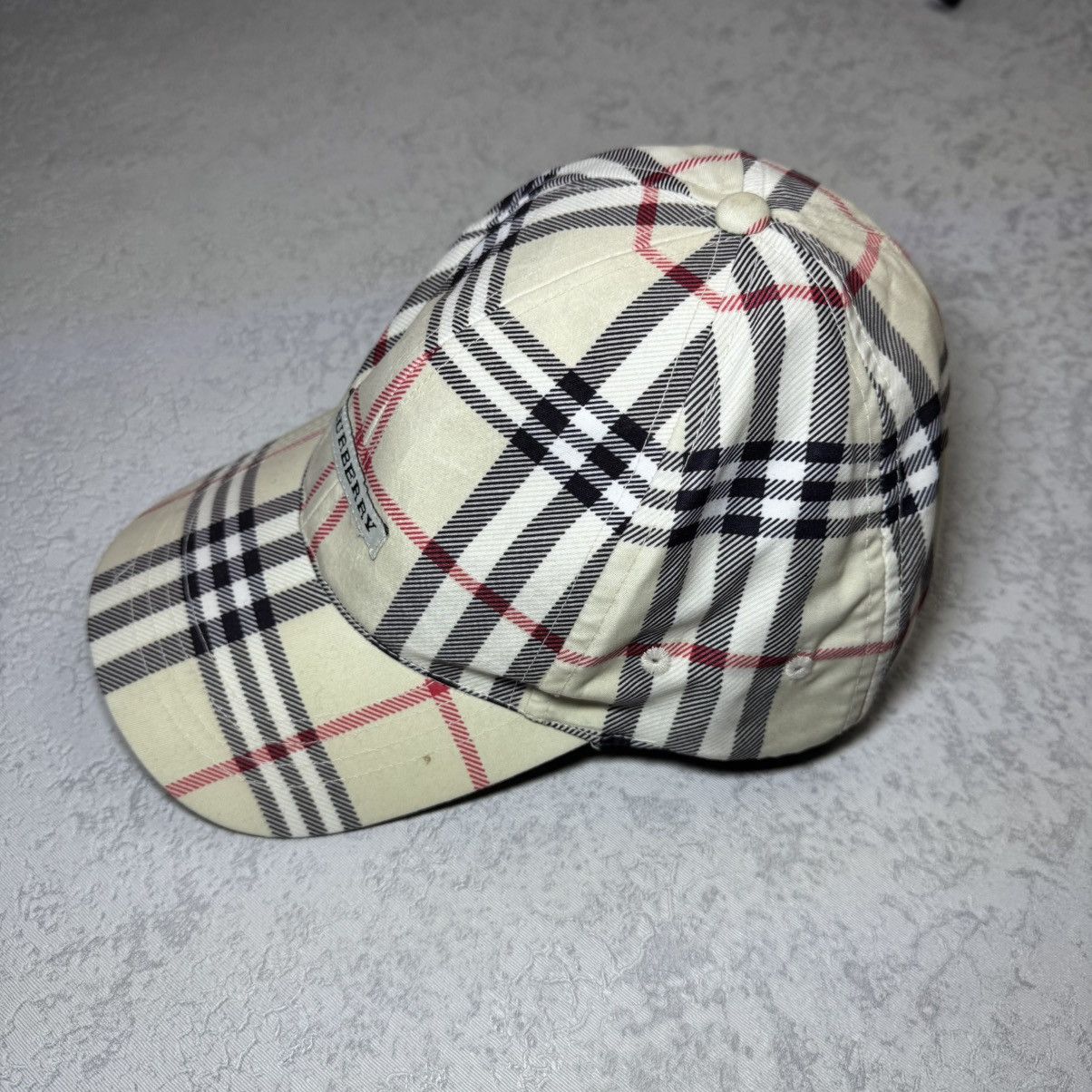 Burberry Burberry London Nova Check Cap Hat Size ONE SIZE - 4 Thumbnail