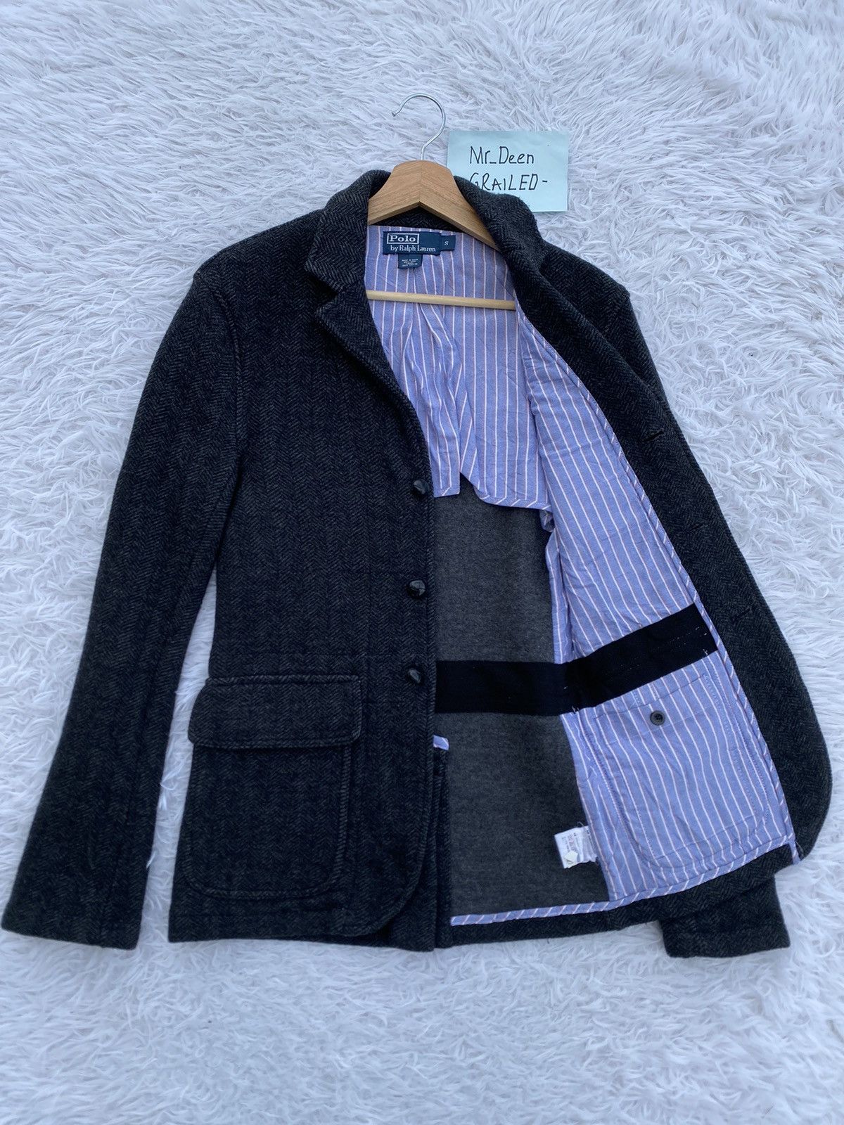 Polo Ralph Lauren Rare Vintage Polo Ralph Lauren Wool Coat/ Jacket Size US S / EU 44-46 / 1 - 5 Thumbnail