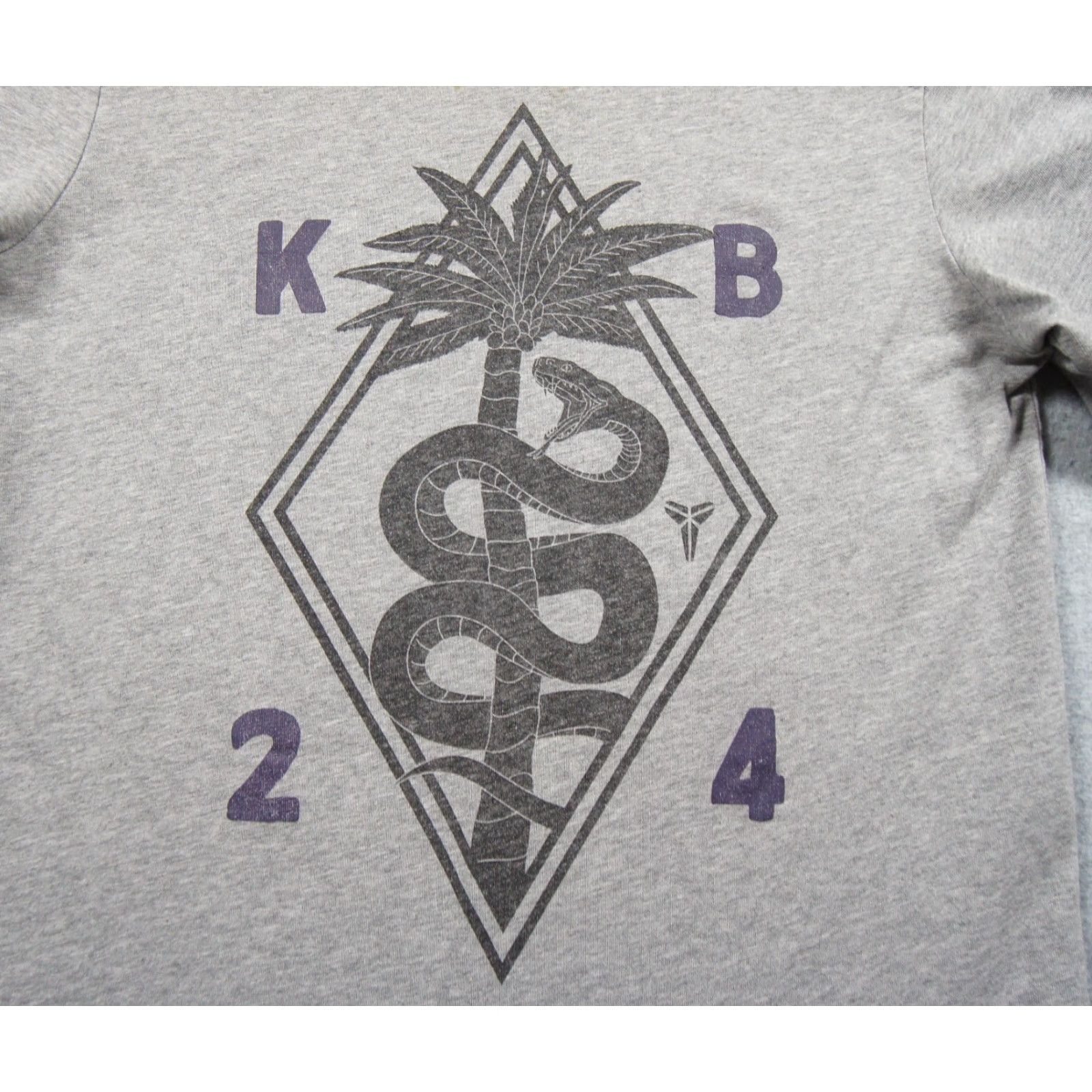 Nike Nike Dri-Fit Kobe Bryant Shirt Mens Small Gray Tee Basketball Mamba Size US S / EU 44-46 / 1 - 2 Thumbnail