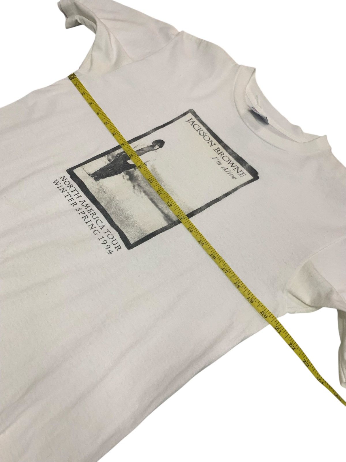 Band Tees × Other × Vintage Vintage 1994 Winter Spring Jackson Browne T Shirt Size US L / EU 52-54 / 3 - 5 Thumbnail