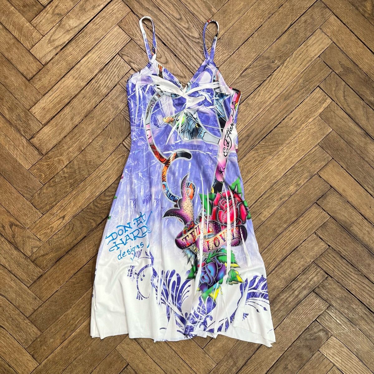 Ed Hardy  Vintage Ed Hardy Vintage Dress | Grailed