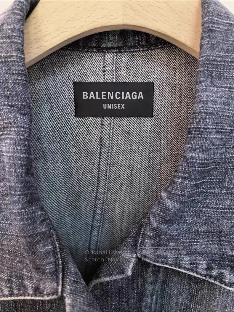 Balenciaga Balenciaga Denim jacket Size US XS / EU 42 / 0 - 2 Thumbnail