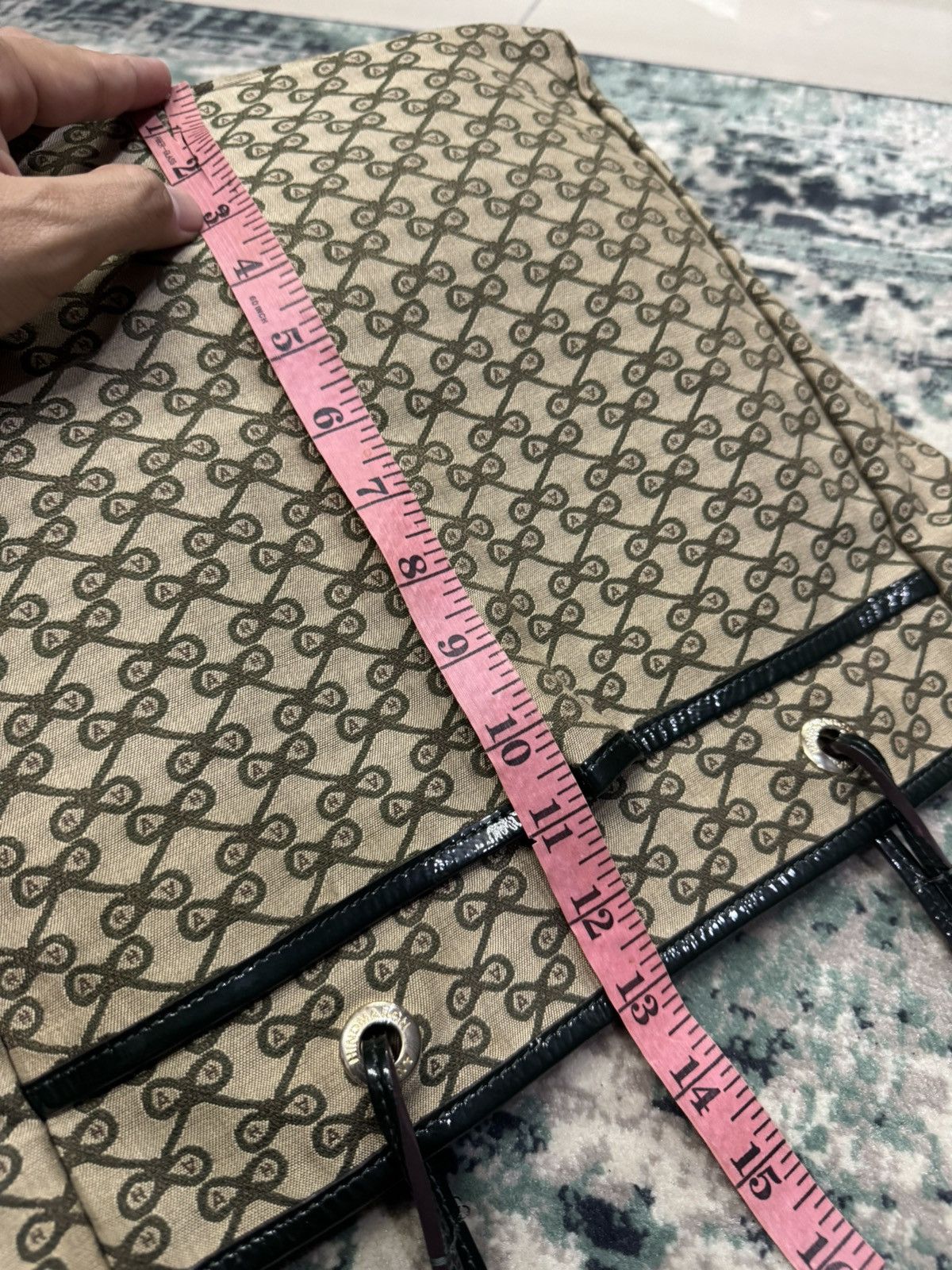 Anya Hindmarch ANYA HINDMARCH RIBBON MONOGRAM TOTE BAG Size ONE SIZE - 6 Thumbnail