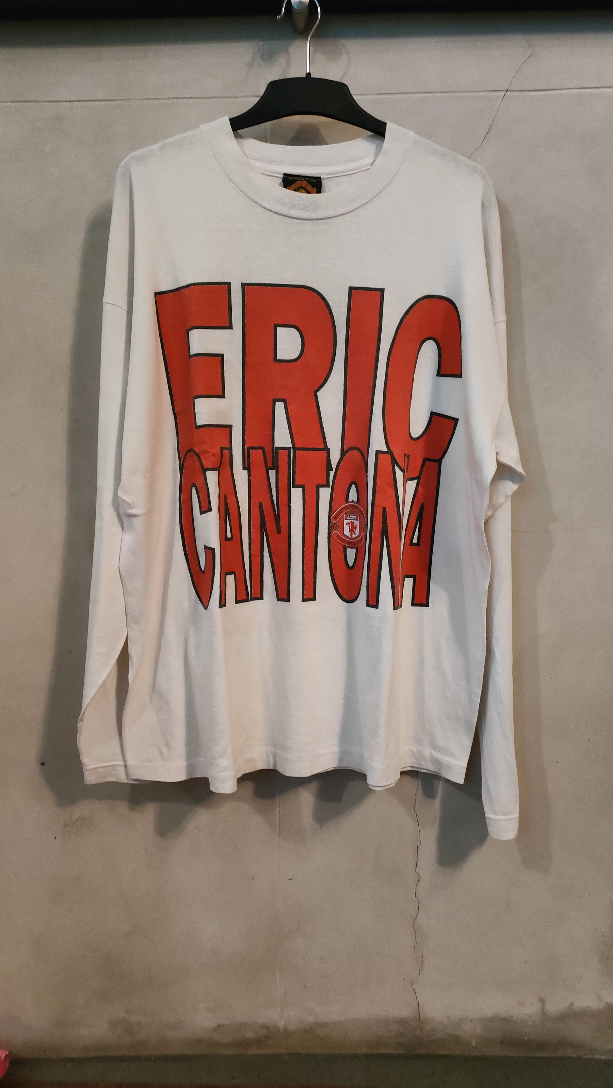 Vintage VINTAGE Manchester United Eric Cantona Shirt Size US XL / EU 56 / 4 - 5 Thumbnail