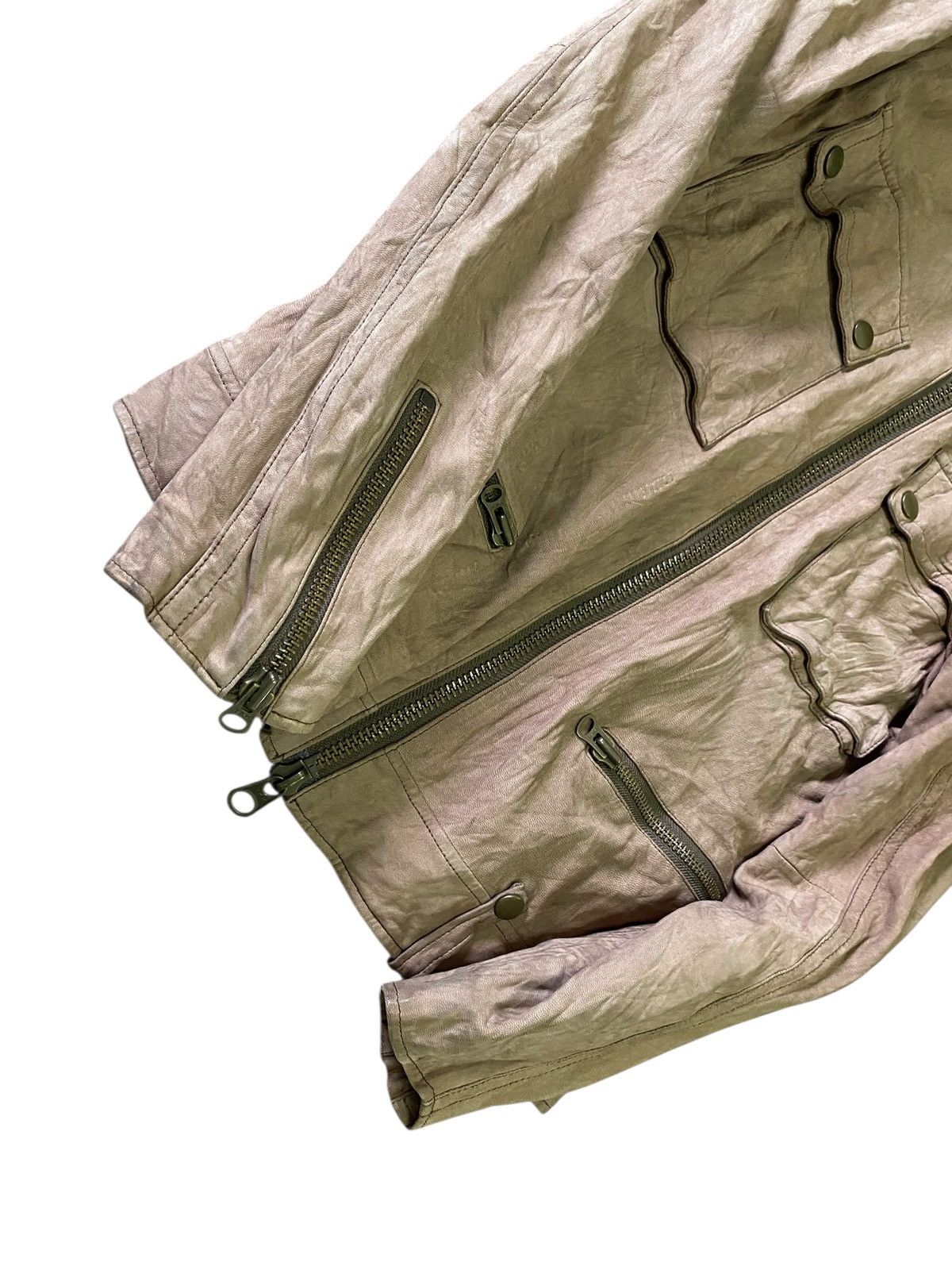 United Arrows ARCHIVE United Arrows Green Label Sheepskin Leather Jacket Size US S / EU 44-46 / 1 - 5 Thumbnail