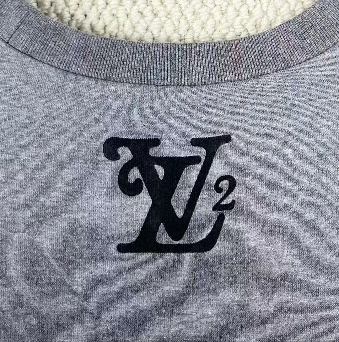 Louis Vuitton louis vuitton x nigo gray logo sweatshirt. Size US M / EU 48-50 / 2 - 6 Thumbnail