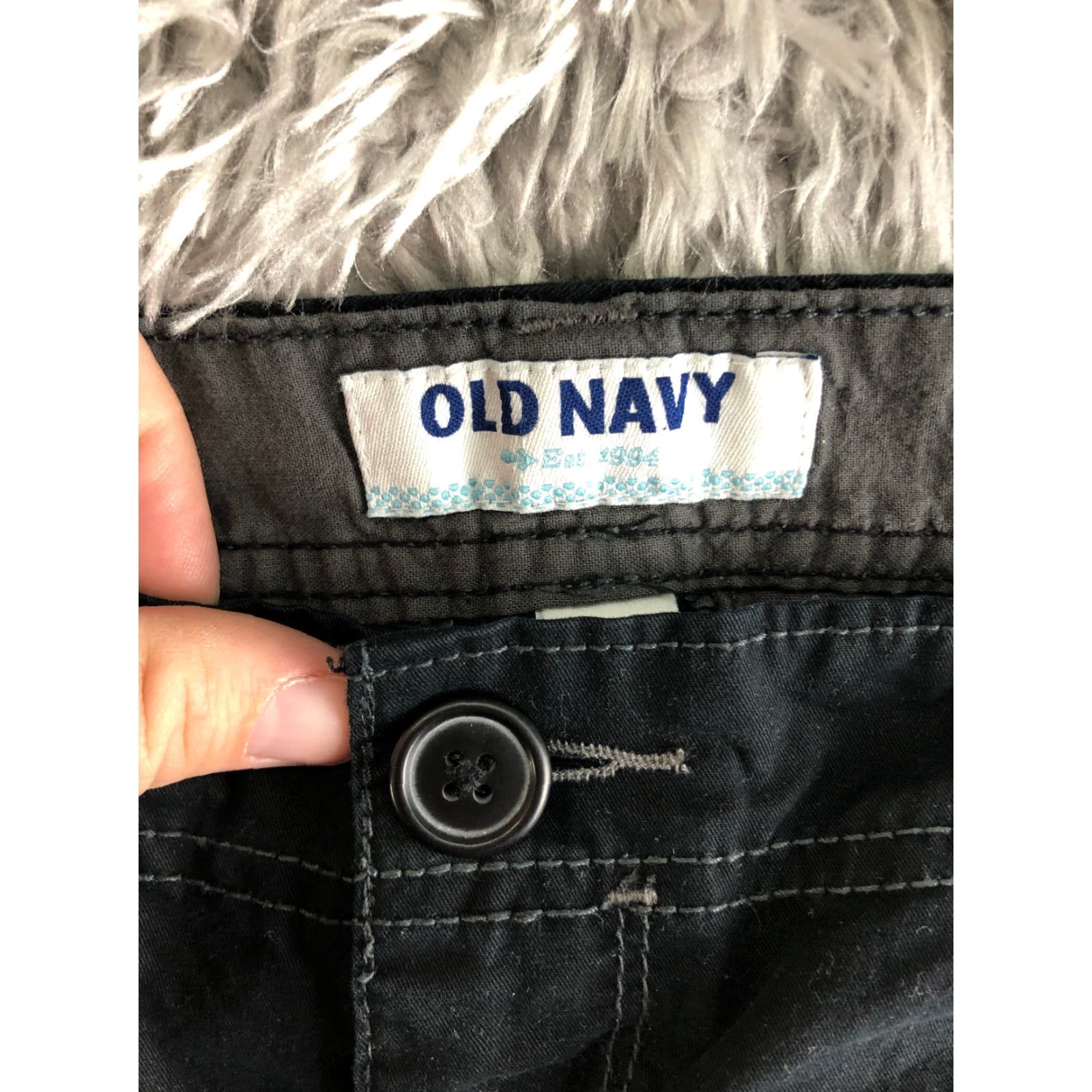 Old Navy Old Navy Womens Bermuda Shorts Mid Rise Dark Wash Black Cotton 2 Regular 28in Inseam 7in 5-Pocket Denim Casual Vintage N/A Size 26" / US 2 / IT 38 - 6 Thumbnail