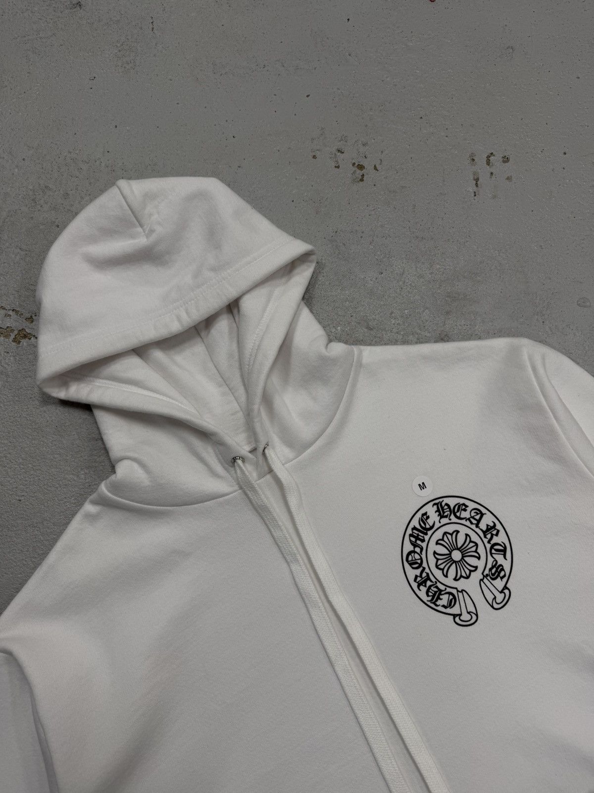 Chrome Hearts Chrome Hearts Miami Horseshoe Hoodie White Medium Size US M / EU 48-50 / 2 - 2 Thumbnail