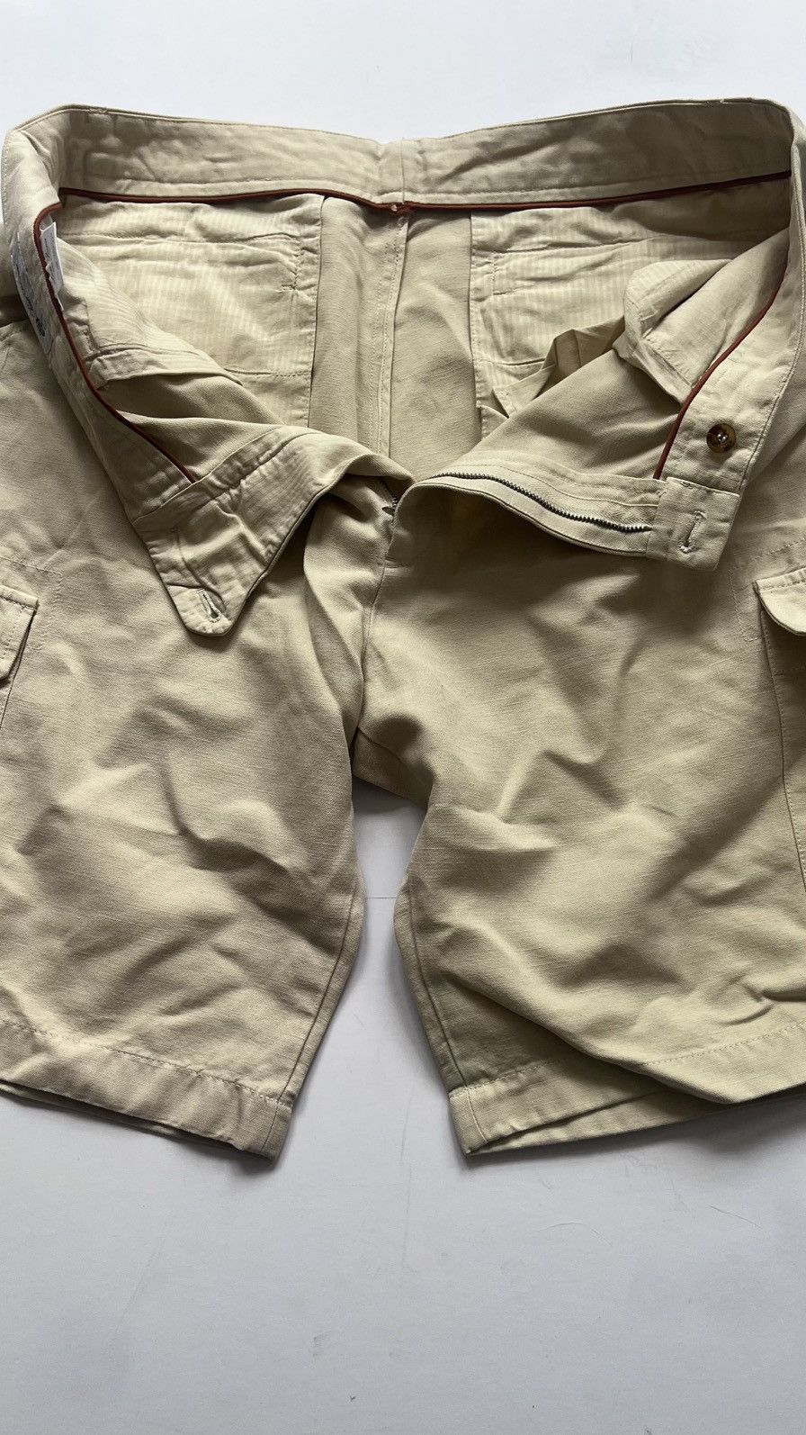 Loro Piana Loro Piana Beige Cotton Mens Shorts Size US 44 / EU 60 - 9 Thumbnail