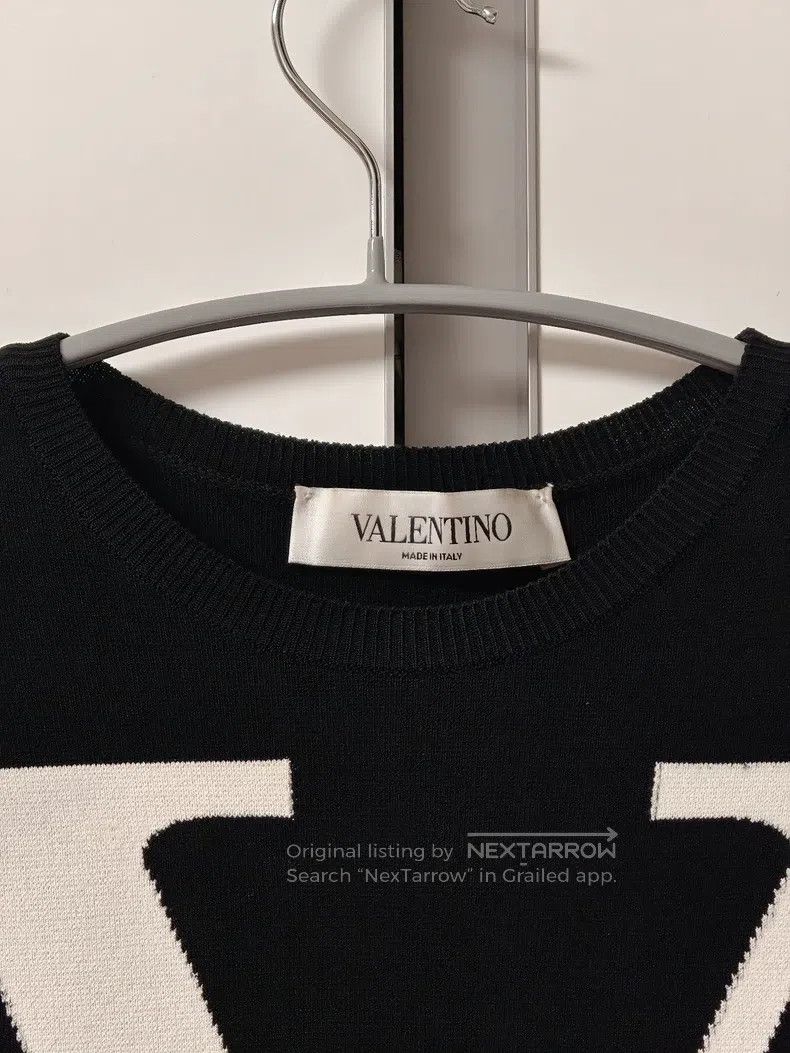 Valentino Valentino Black knitted dress Size S / US 4 / IT 40 - 3 Thumbnail