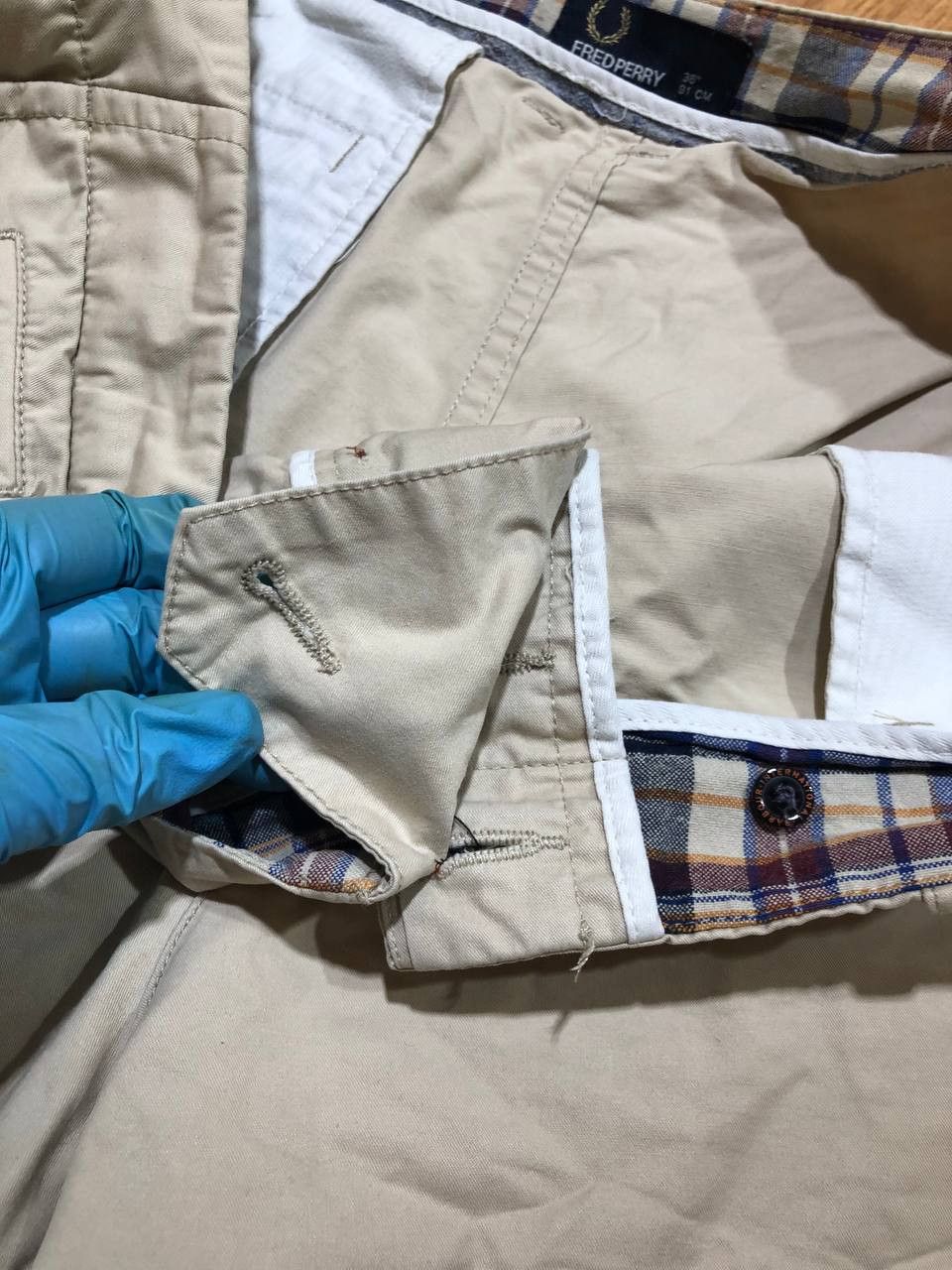 Fred Perry Vintage Fred Perry Shorts Y2K Size US 36 / EU 52 - 5 Thumbnail