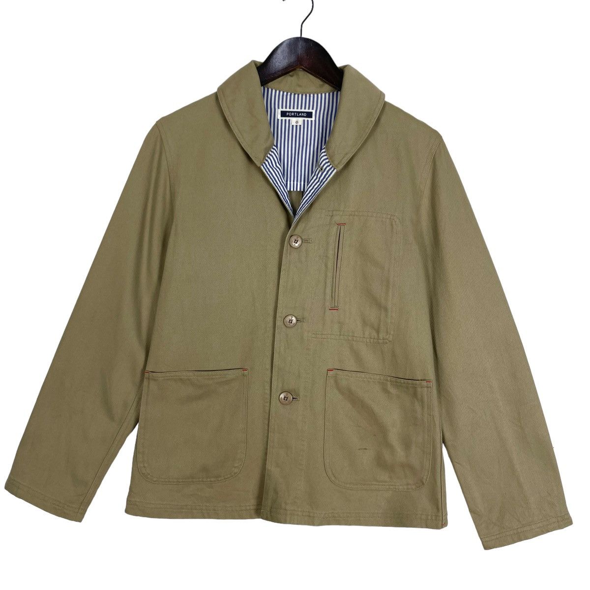 Portland Leather Vintage Portland Jacket Button Up Coat Jacket Size US S / EU 44-46 / 1 - 1 Thumbnail
