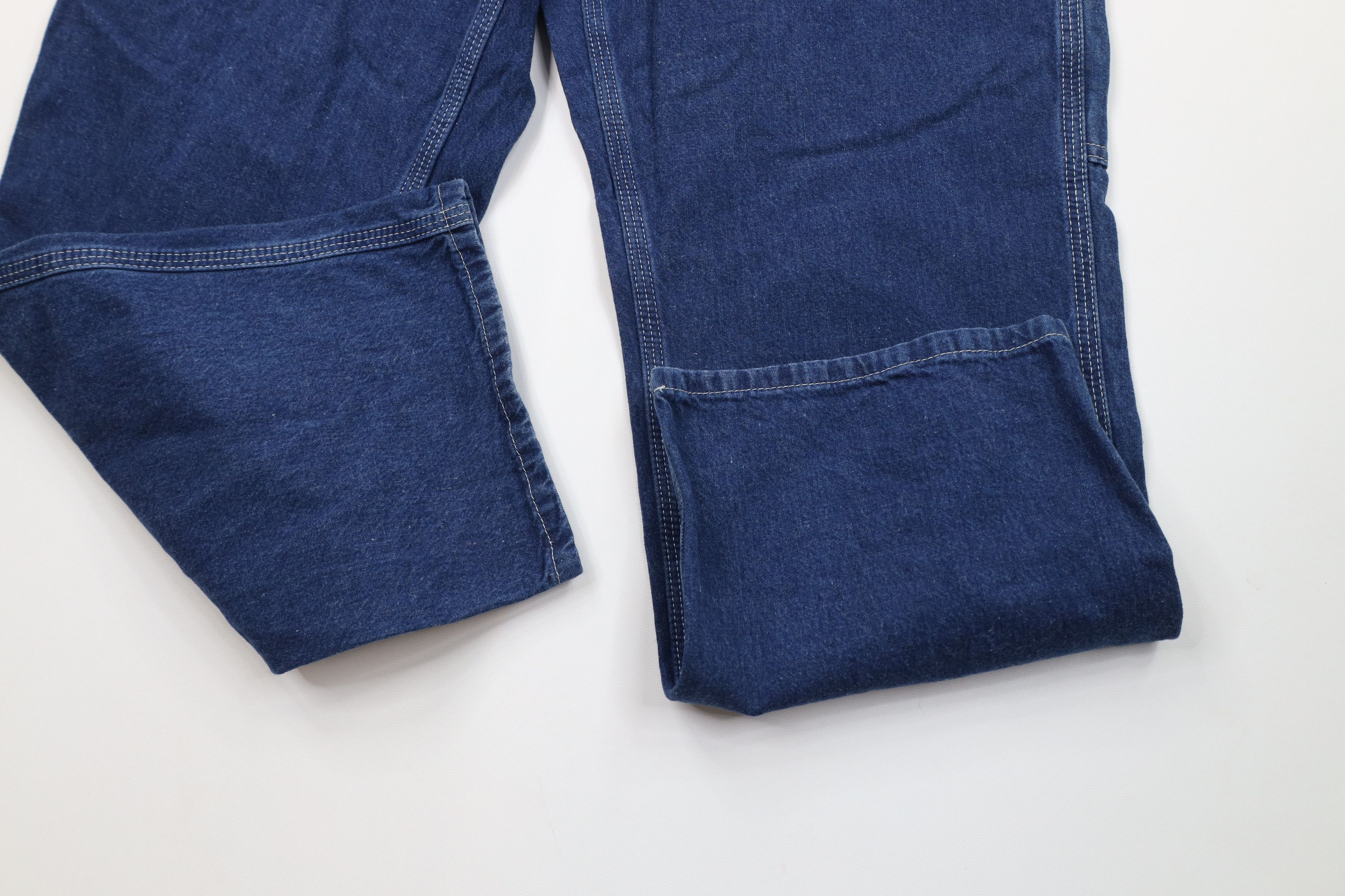 Carhartt Vintage Y2K Carhartt Wide Leg Dungaree Denim Jeans Cotton Size US 34 / EU 50 - 5 Thumbnail