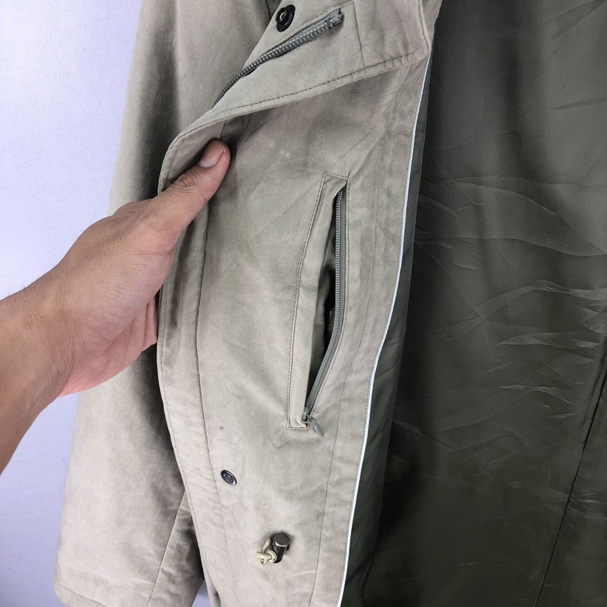 Lanvin Vintage 90’s Lanvin Zipper Parka Jacket Size US XL / EU 56 / 4 - 8 Thumbnail