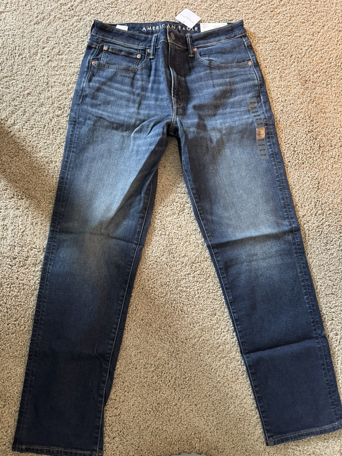 American Eagle Outfitters New American Eagle Athletic Straight 34x34 Size US 34 / EU 50 - 1 Thumbnail