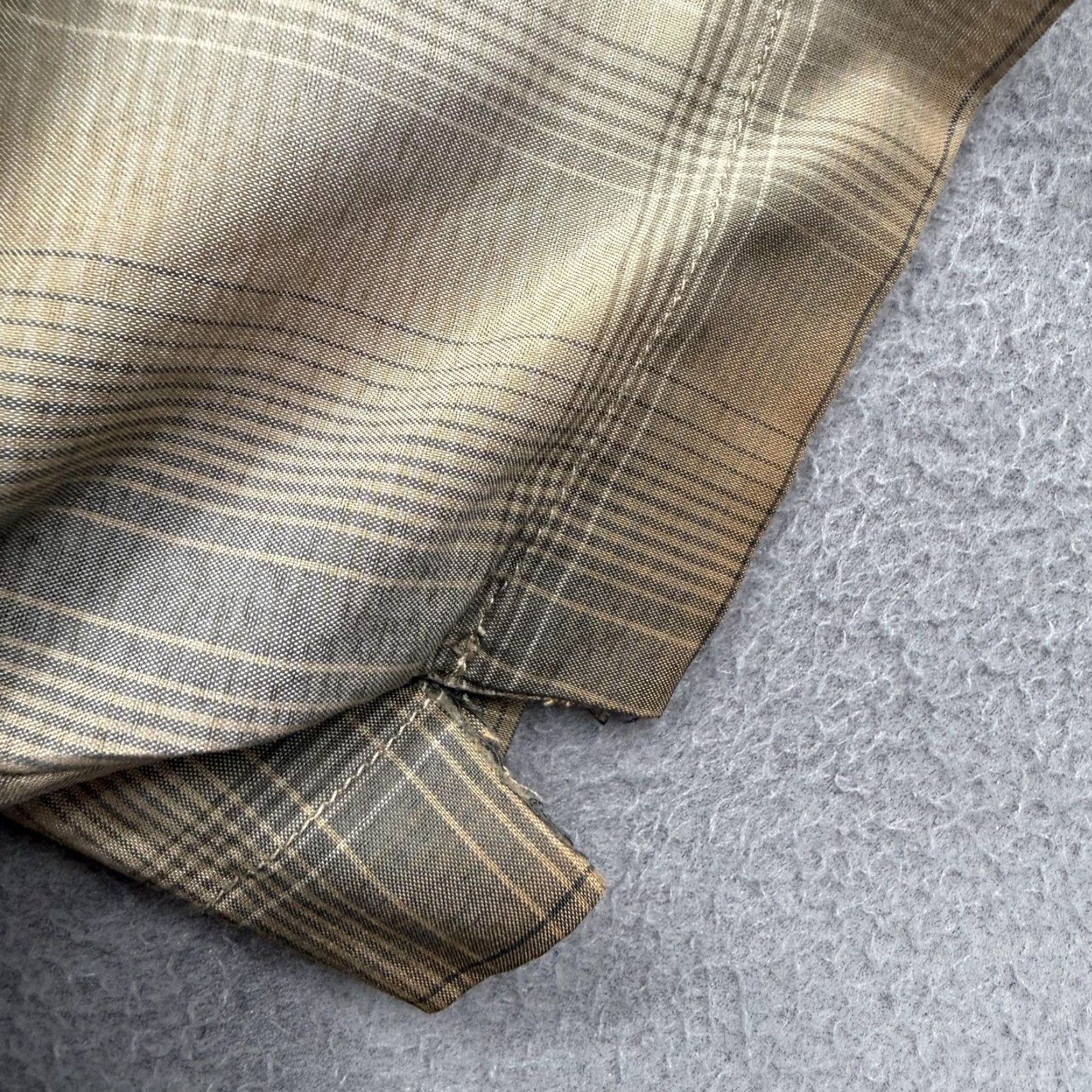 Vintage KUHL Shirt Mens Medium Brown Plaid Short Sleeve Snap Front Outdoor Hiking Casual Travel Size US M / EU 48-50 / 2 - 4 Thumbnail